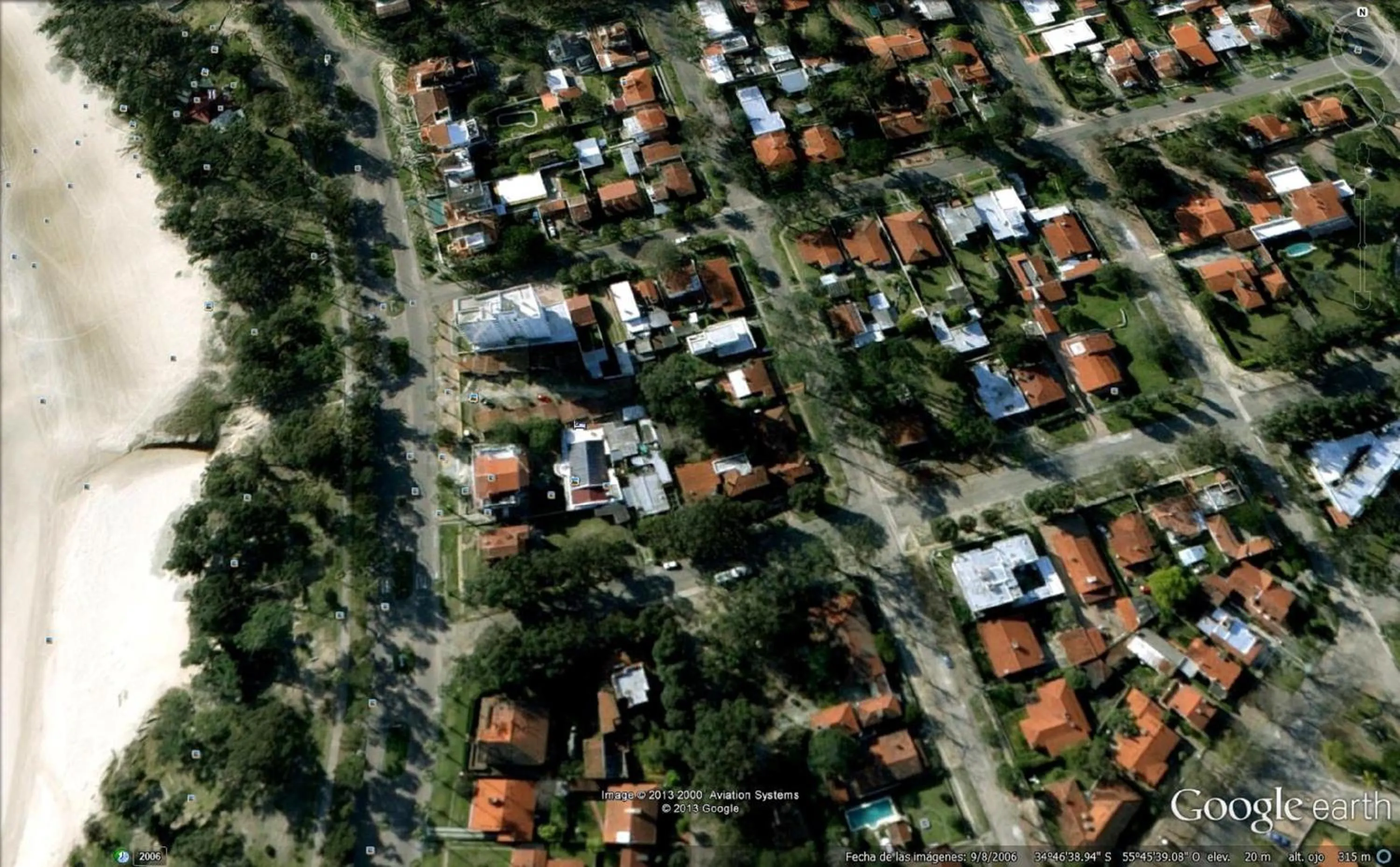 Bird's eye view in Paradise Complejo Turístico
