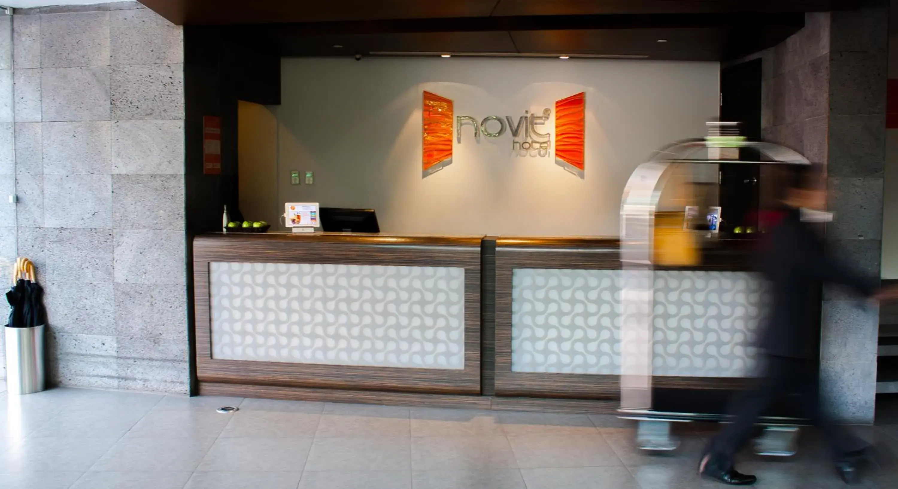 Lobby or reception in Hotel Novit Lobby or reception in Hotel Novit
