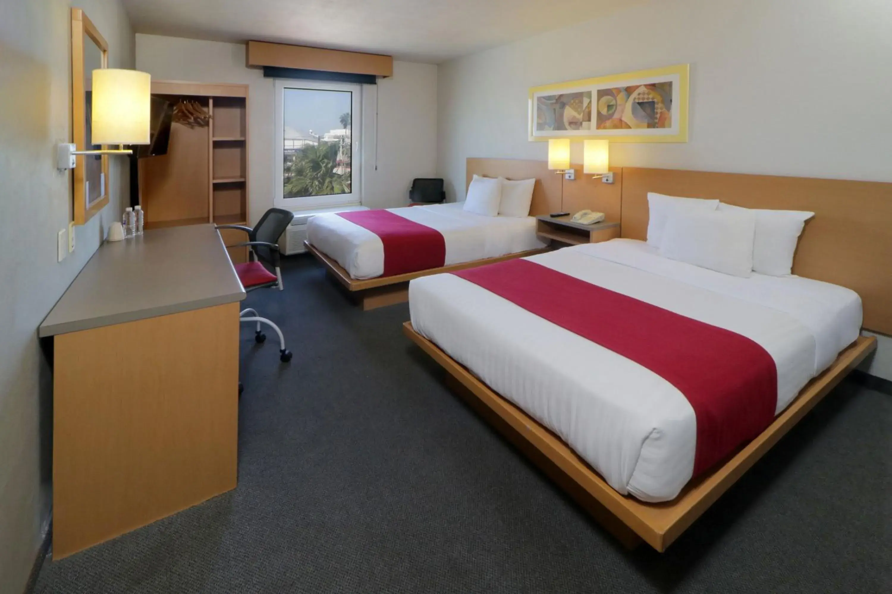 Double Room with Two Double Beds in City Express by Marriott Nuevo Laredo Double Room with Two Double Beds in City Express by Marriott Nuevo Laredo