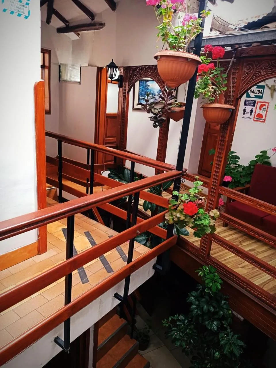 Patio in Hostal Tu Hogar