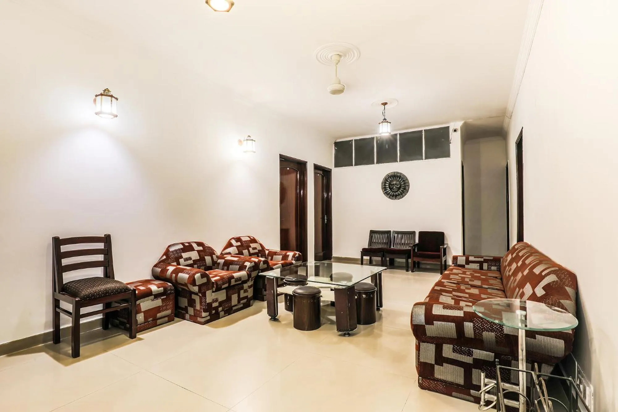 Seating area in Via Hemkunt Mansion