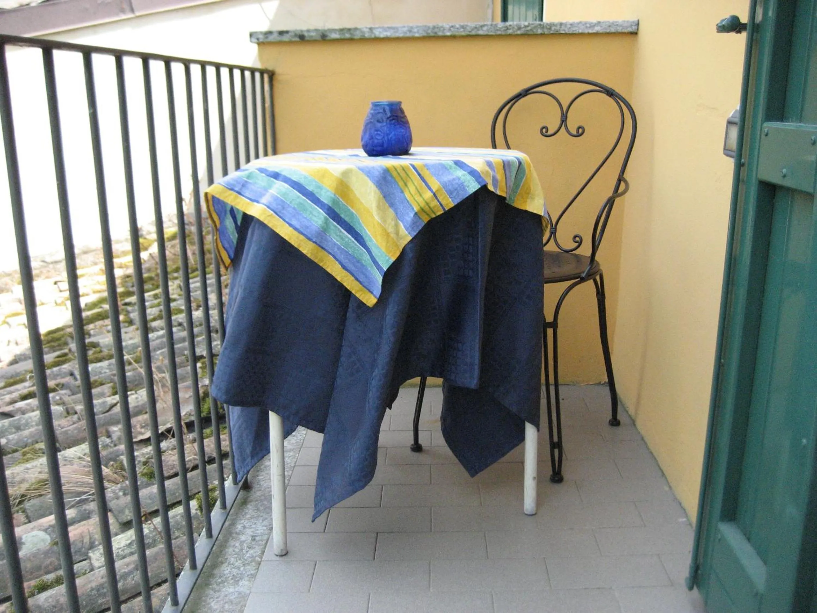 Balcony/Terrace in La casa tra i vigneti