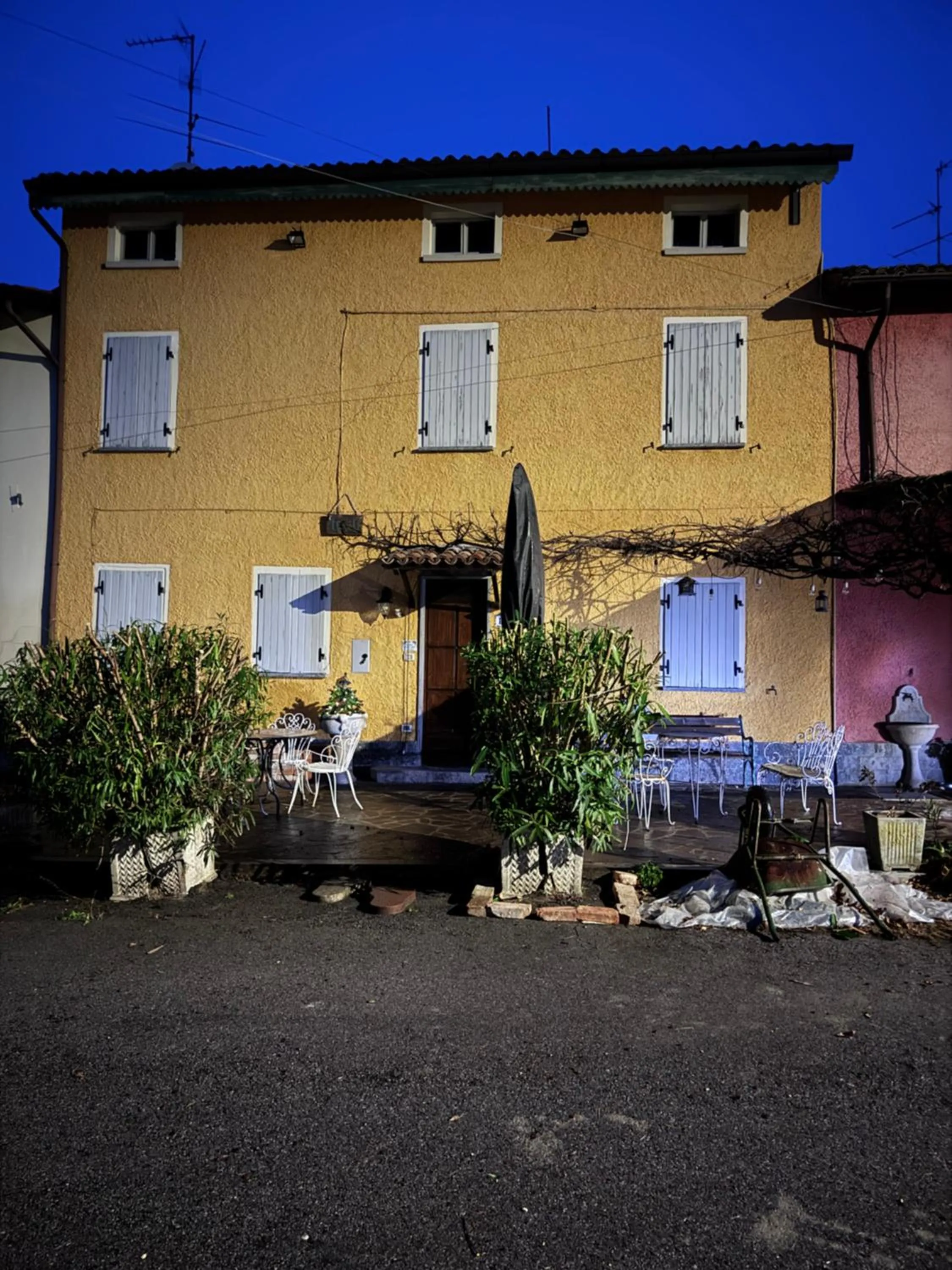 La casa tra i vigneti