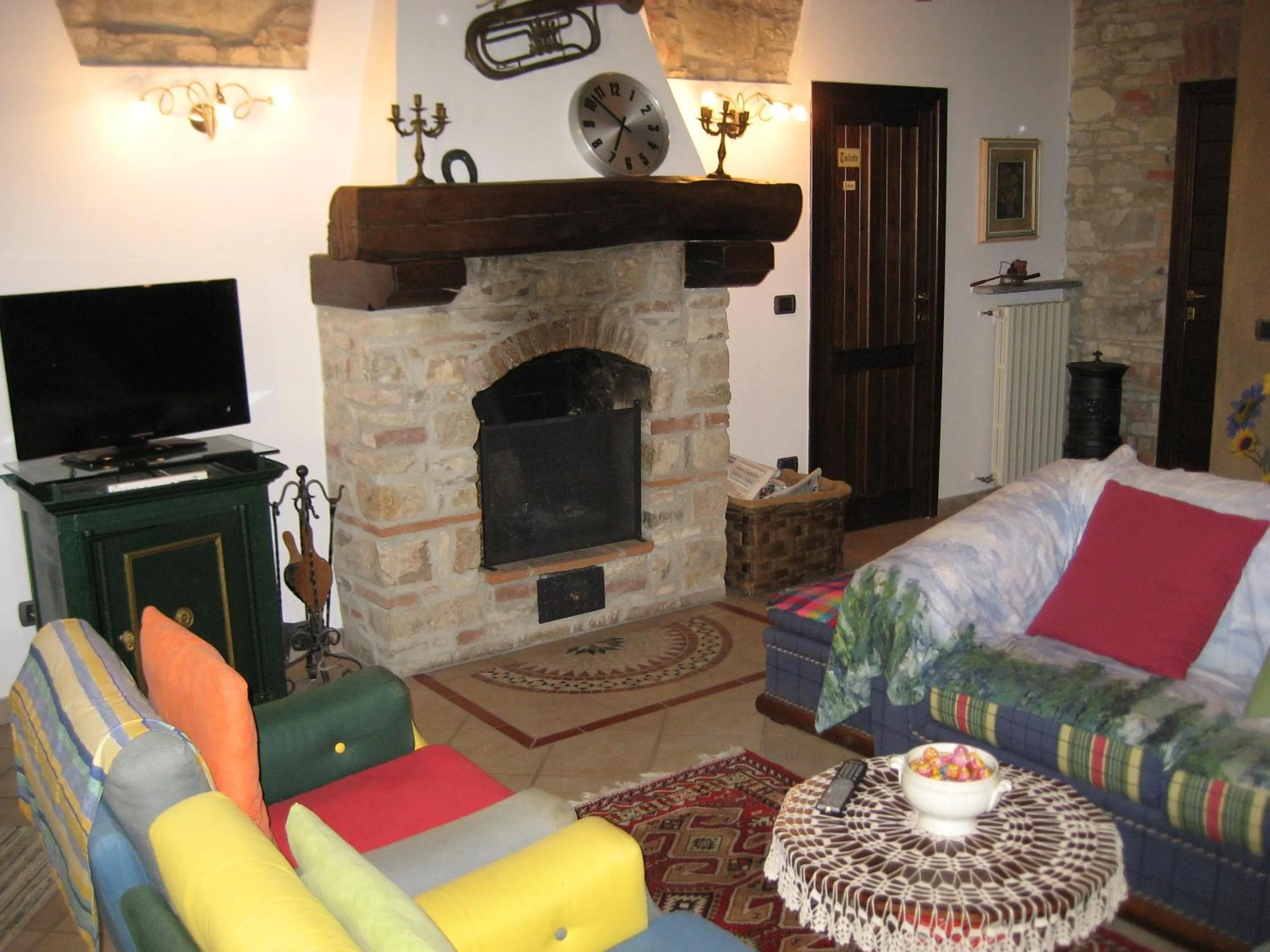 Living room in La casa tra i vigneti