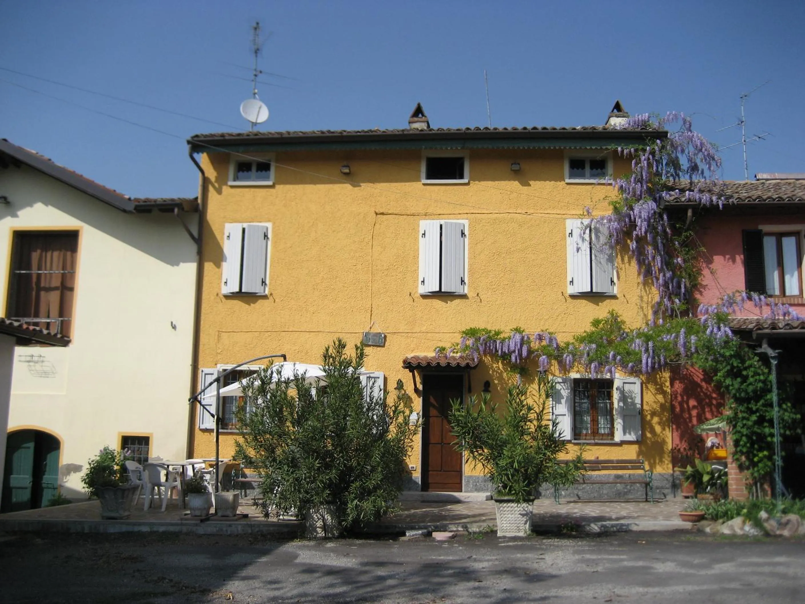 La casa tra i vigneti