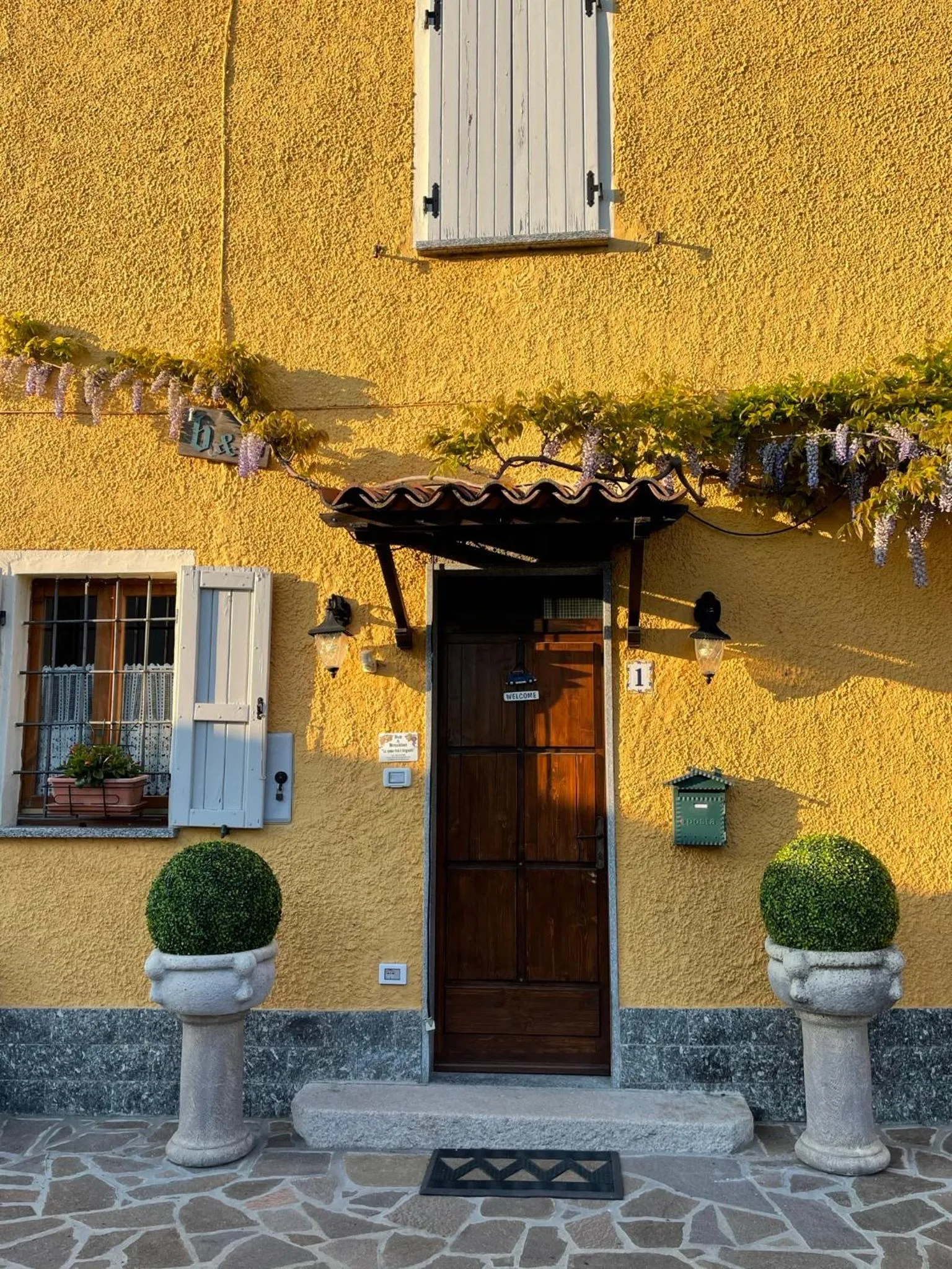 La casa tra i vigneti