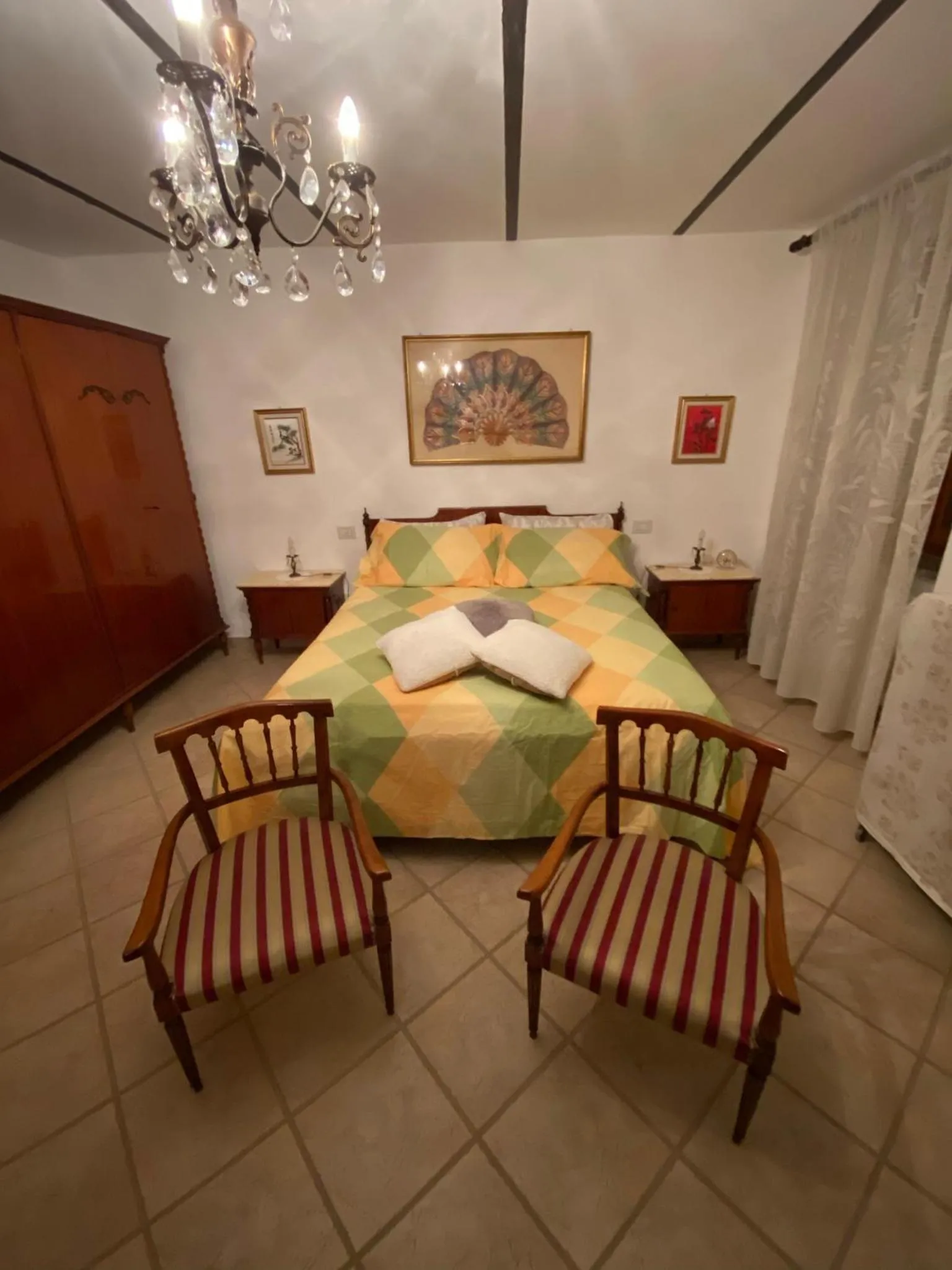 Bedroom, Bed in La casa tra i vigneti