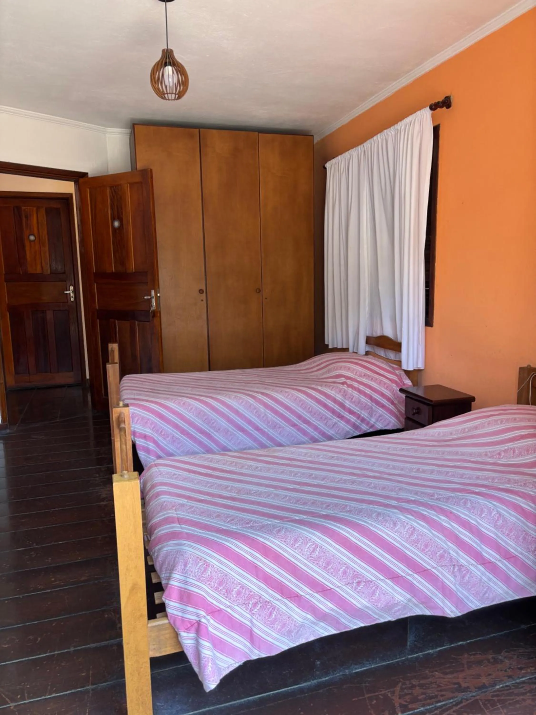 Bed in Pousada da Brigida