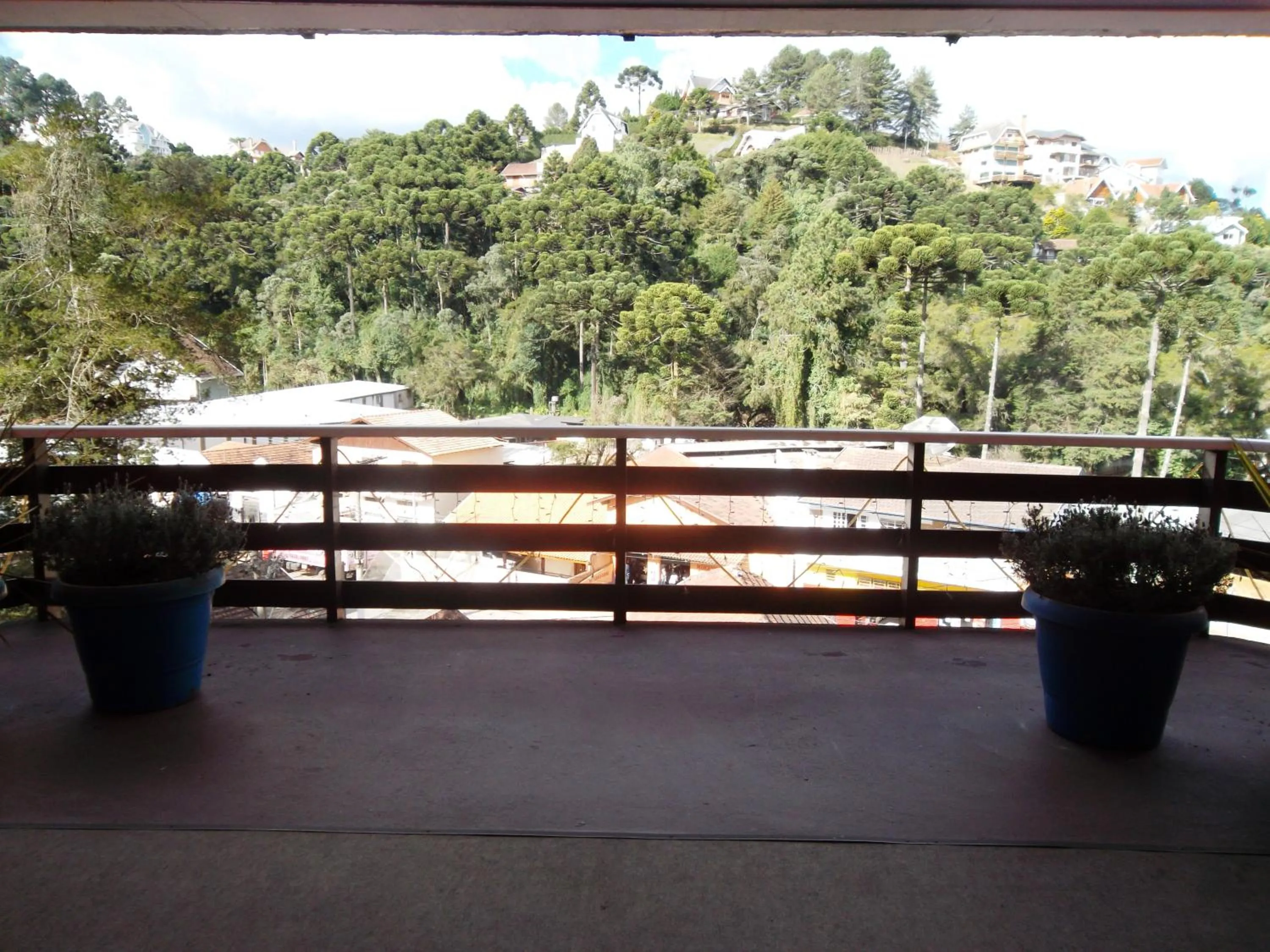Balcony/Terrace in Pousada da Brigida