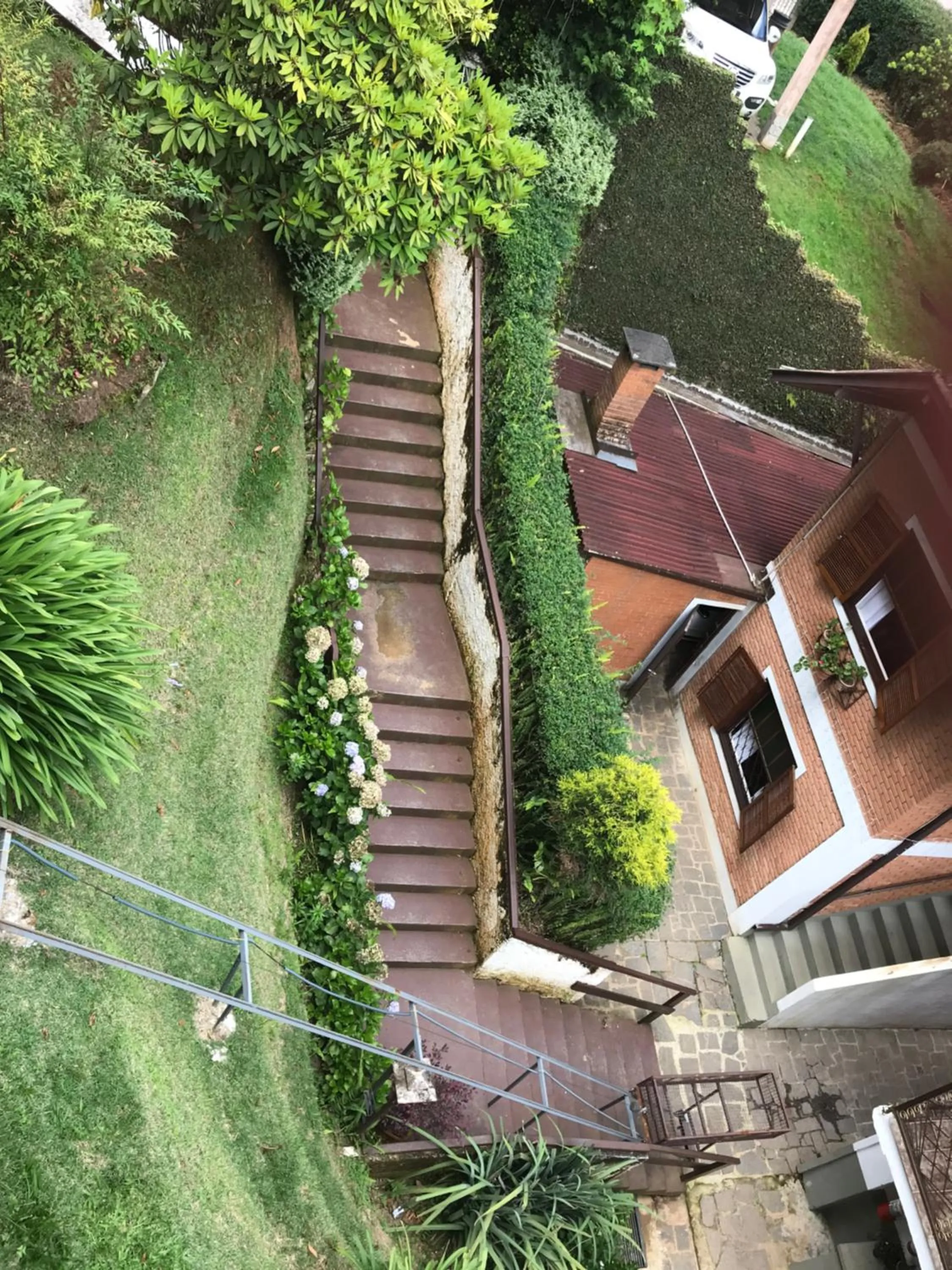 Bird's eye view in Pousada da Brigida