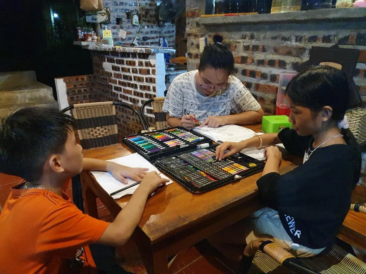 Restaurant/places to eat in Ninh Binh Bamboo Farmstay