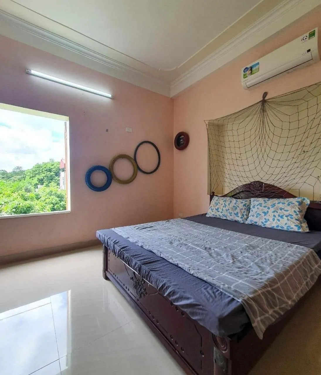 Bed in Ninh Binh Bamboo Farmstay