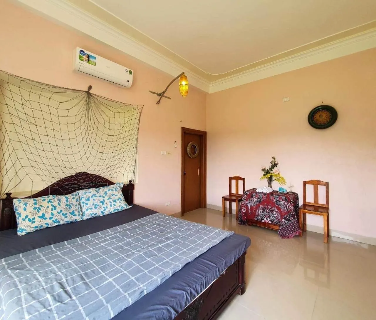 Photo of the whole room, Bed in Ninh Binh Bamboo Farmstay