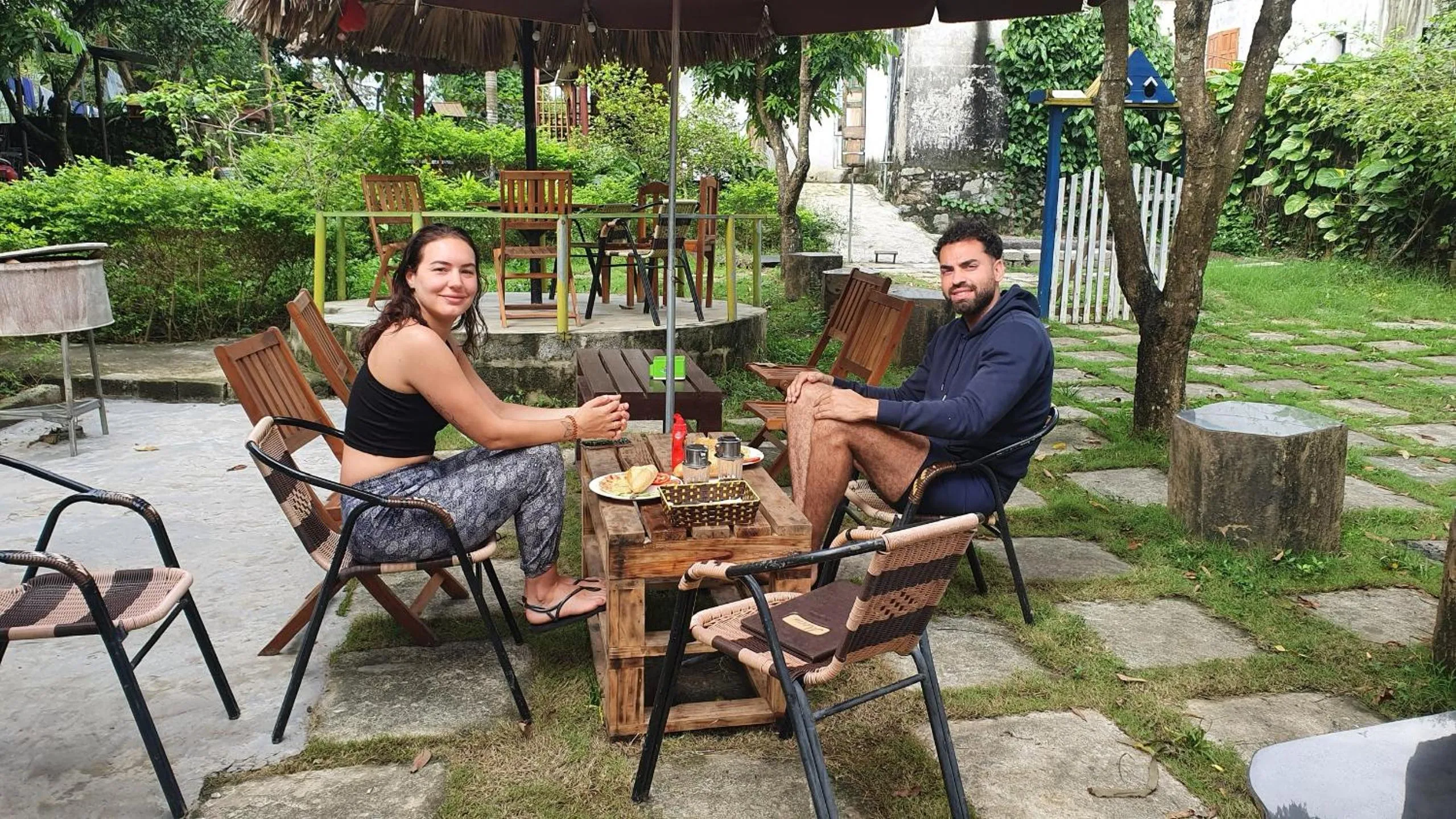 Breakfast in Ninh Binh Bamboo Farmstay