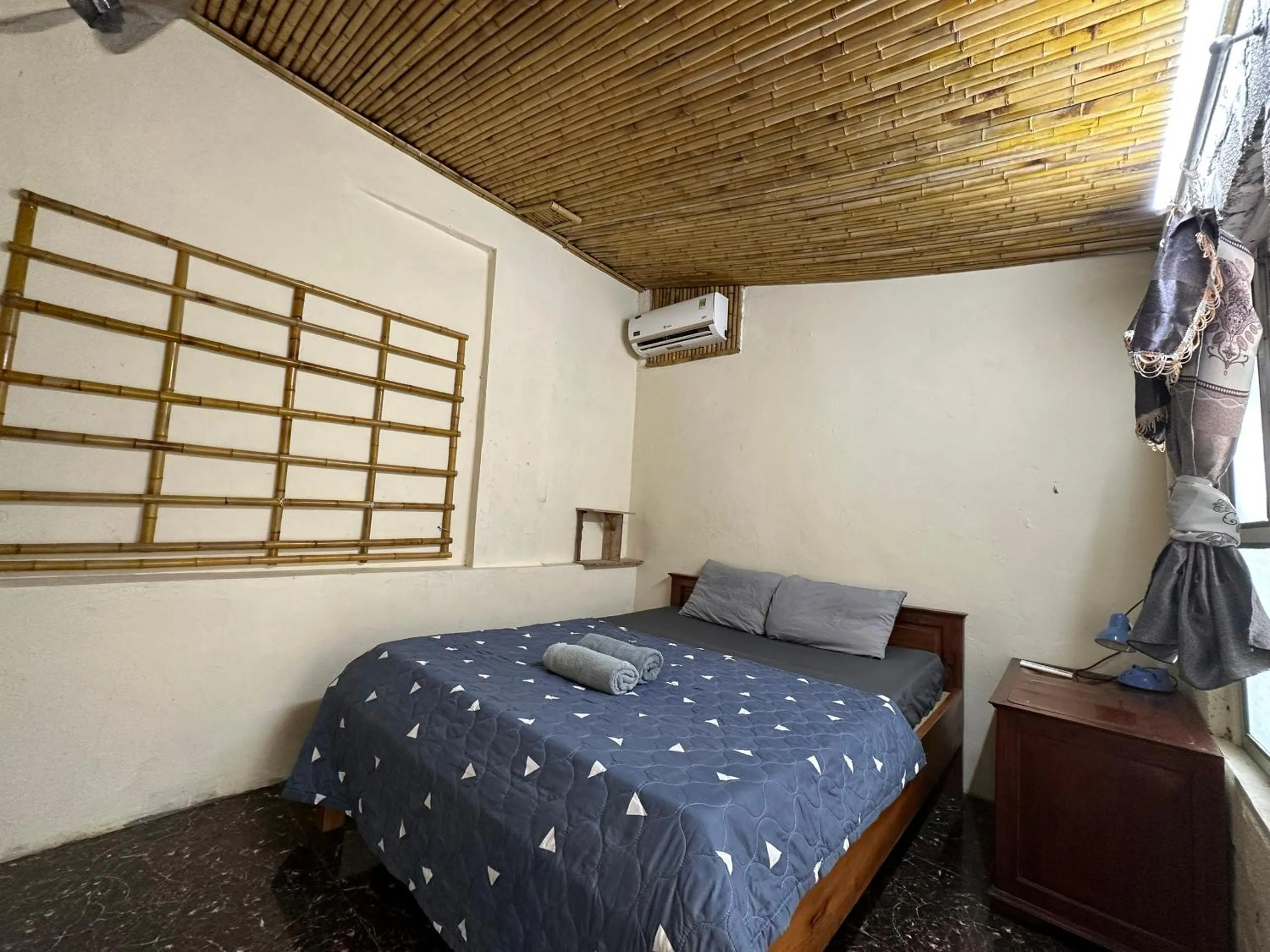 Bed in Ninh Binh Bamboo Farmstay