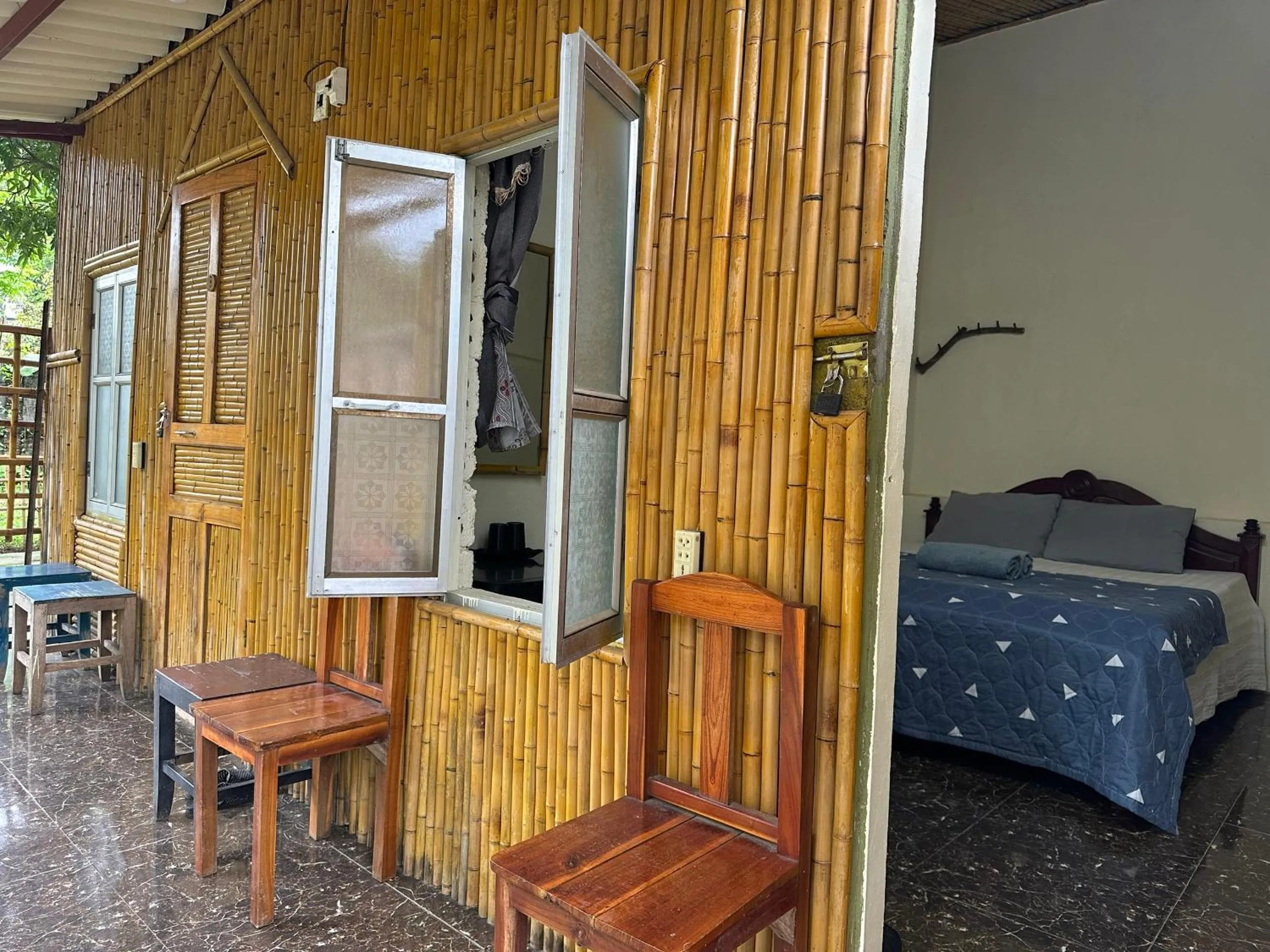 Balcony/Terrace in Ninh Binh Bamboo Farmstay