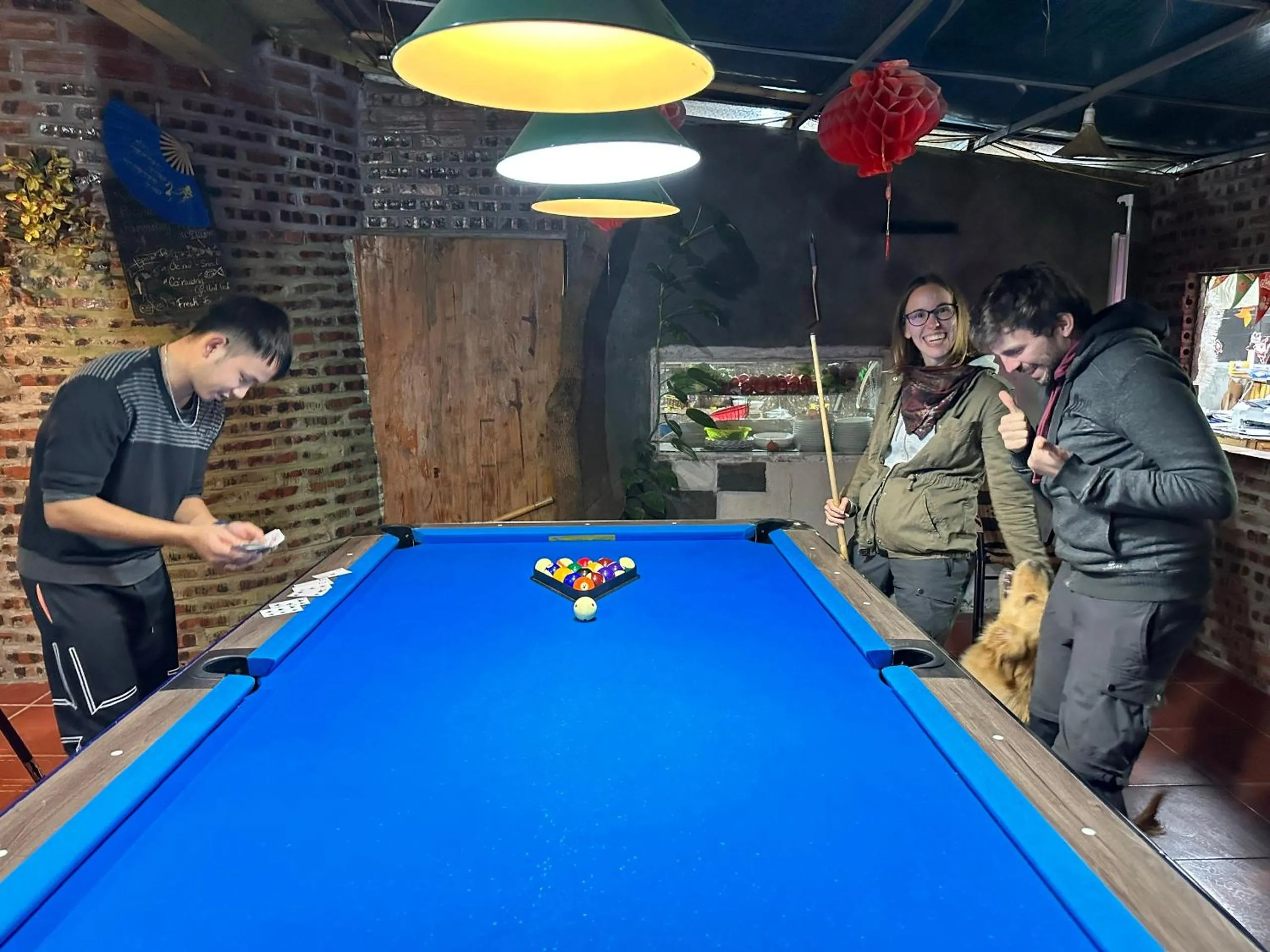 Billiard in Ninh Binh Bamboo Farmstay