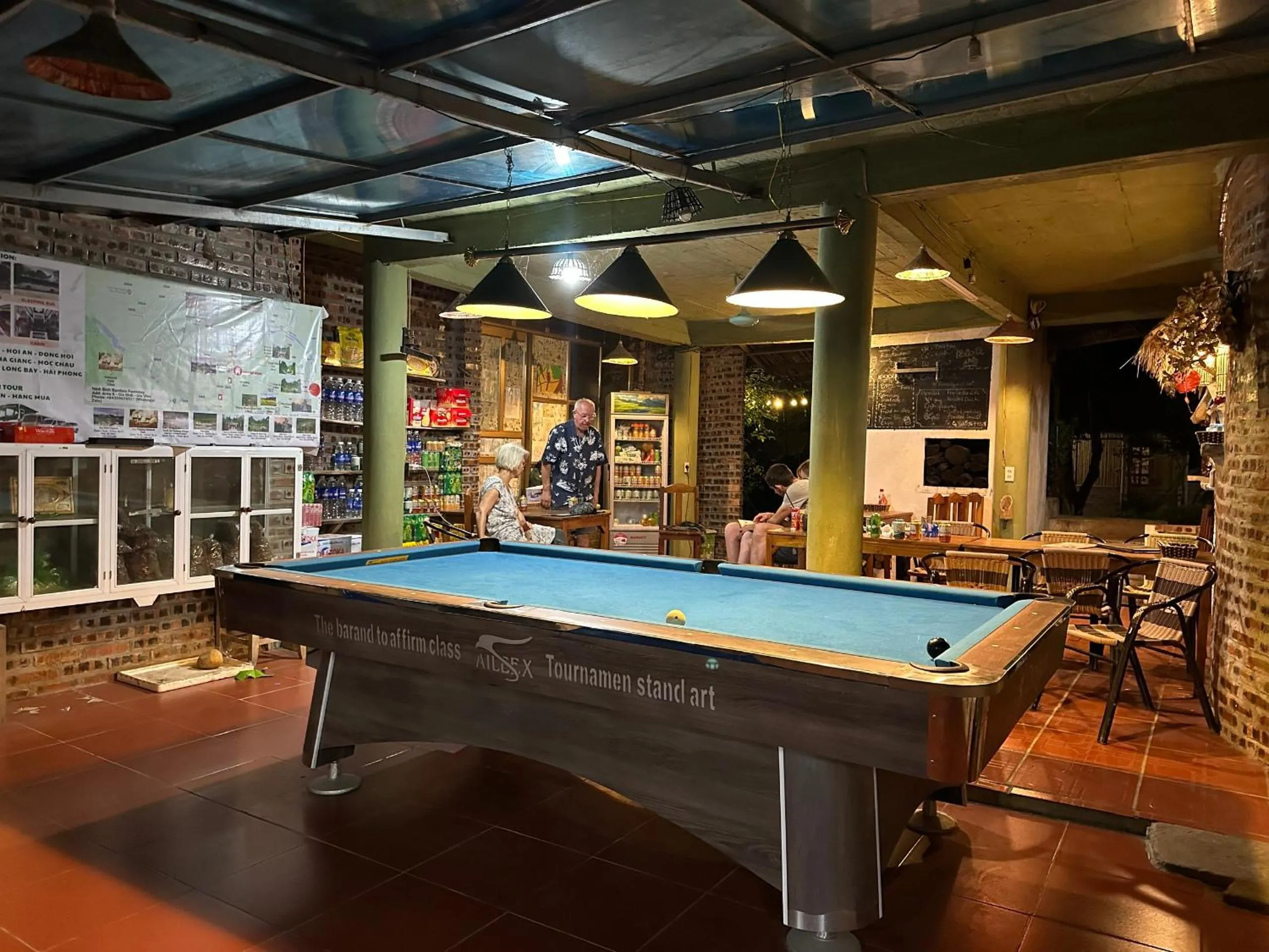 Billiard in Ninh Binh Bamboo Farmstay