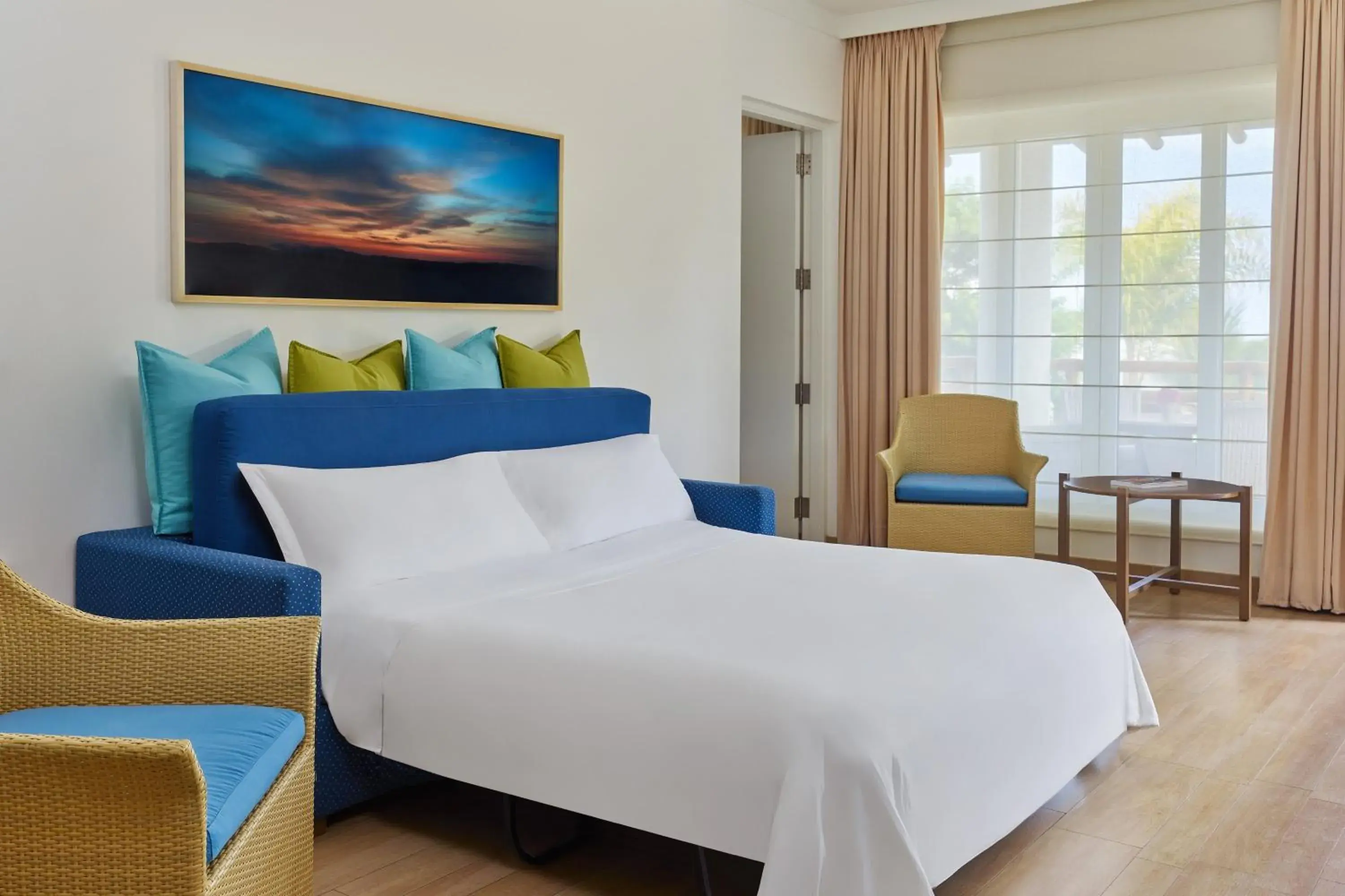 Solarium, Larger Suite, 1 King, Sofa Bed, Oceanfront in Hotel Paracas, a Luxury Collection Resort, Paracas Solarium, Larger Suite, 1 King, Sofa Bed, Oceanfront in Hotel Paracas, a Luxury Collection Resort, Paracas