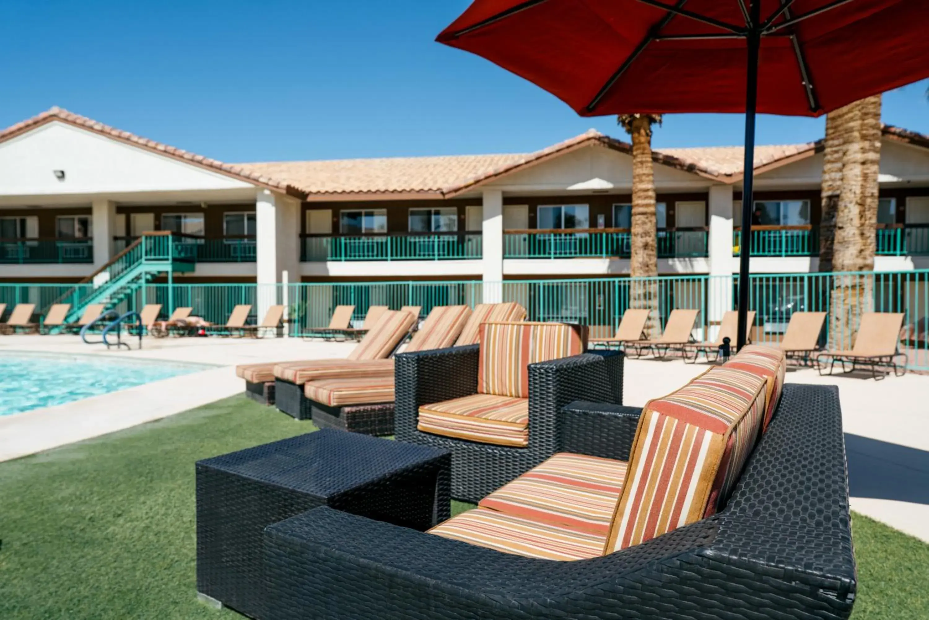 Swimming pool in Virgin River Casino and Lodge Swimming pool in Virgin River Casino and Lodge