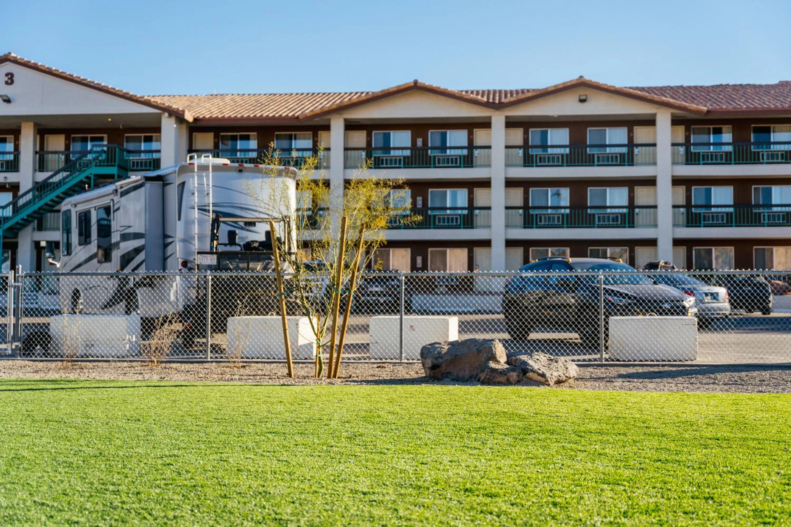Property building in Virgin River Casino and Lodge