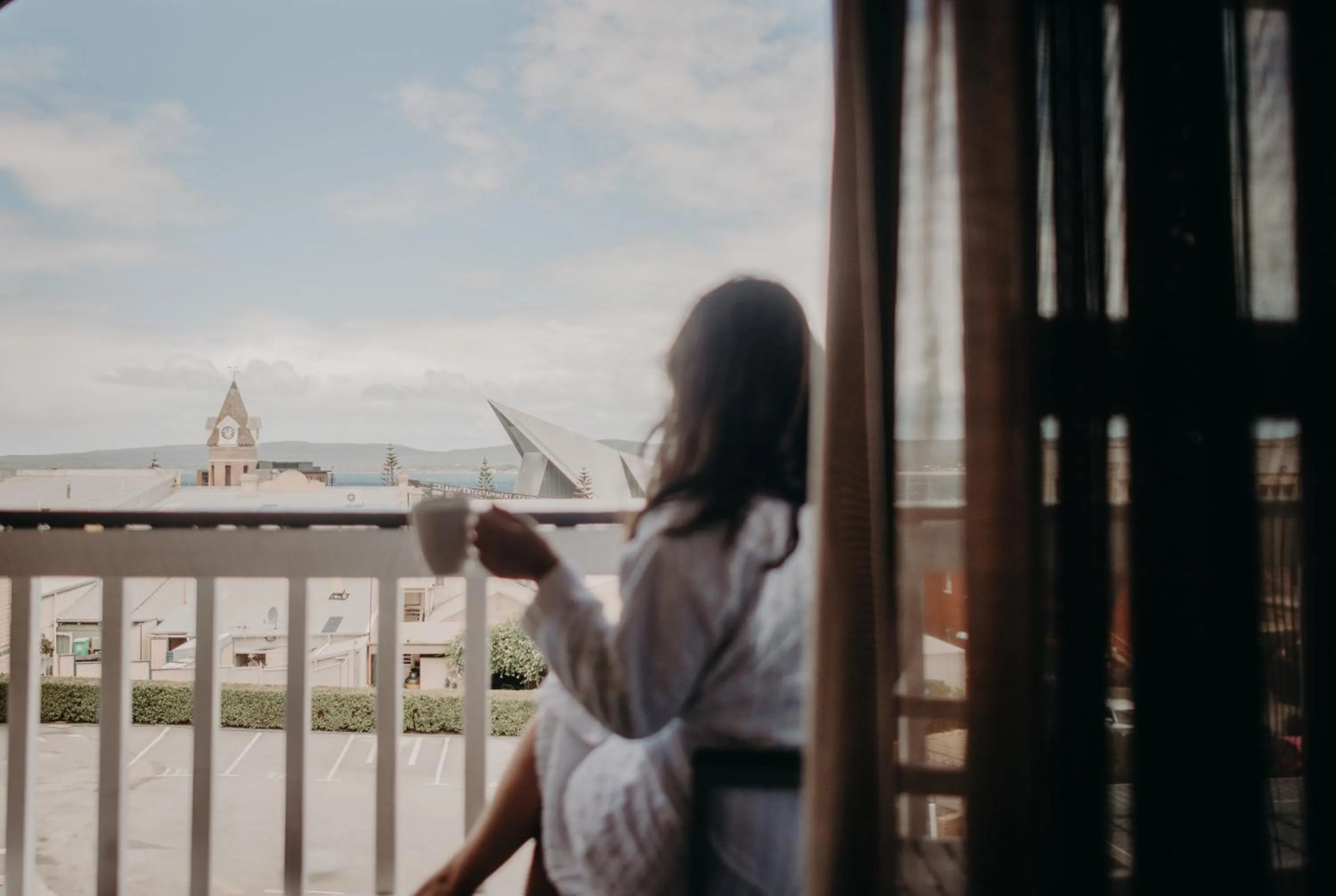 Balcony/Terrace in Albany Motel & Apartments