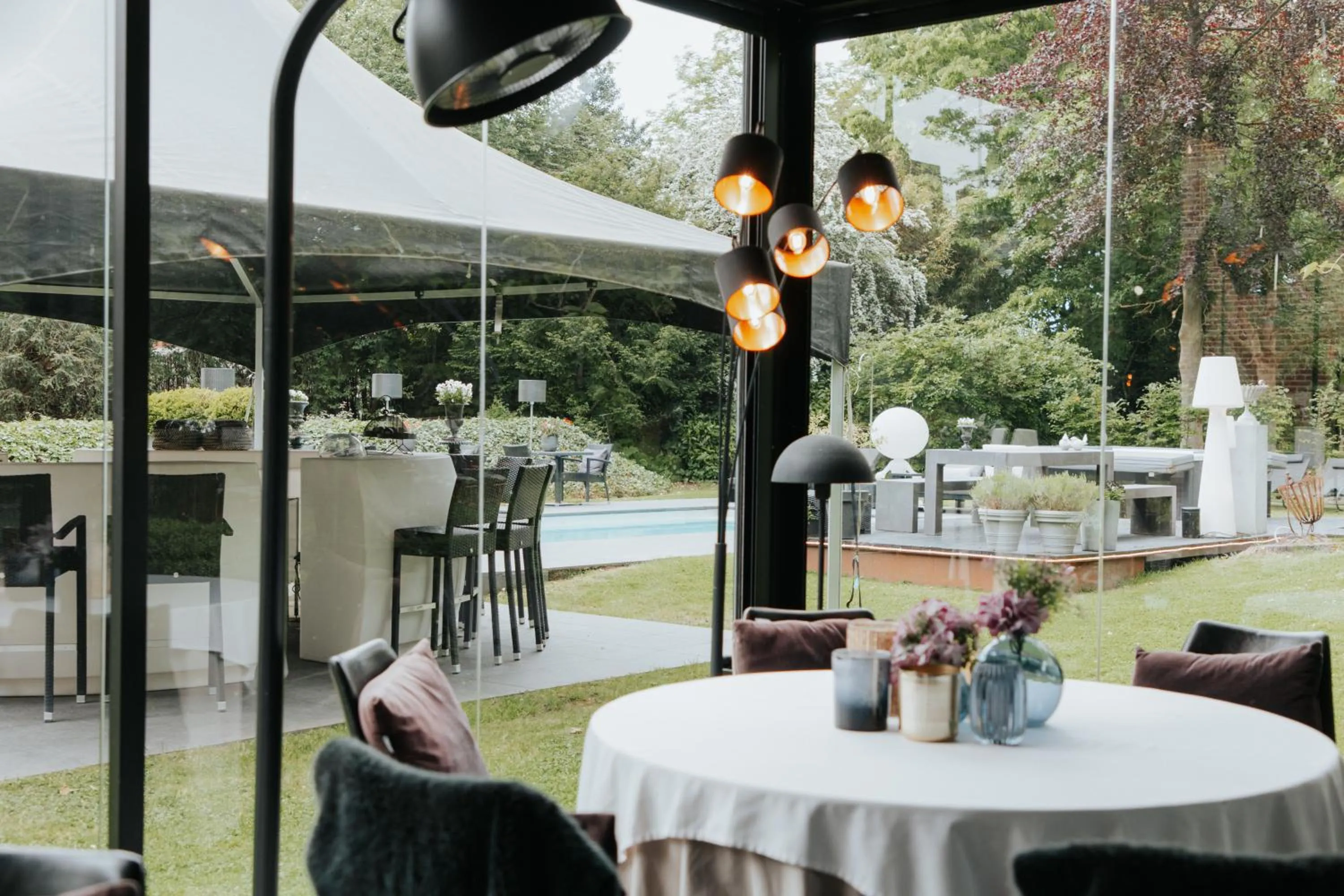 Breakfast in Charmehotel Manoir Ogygia