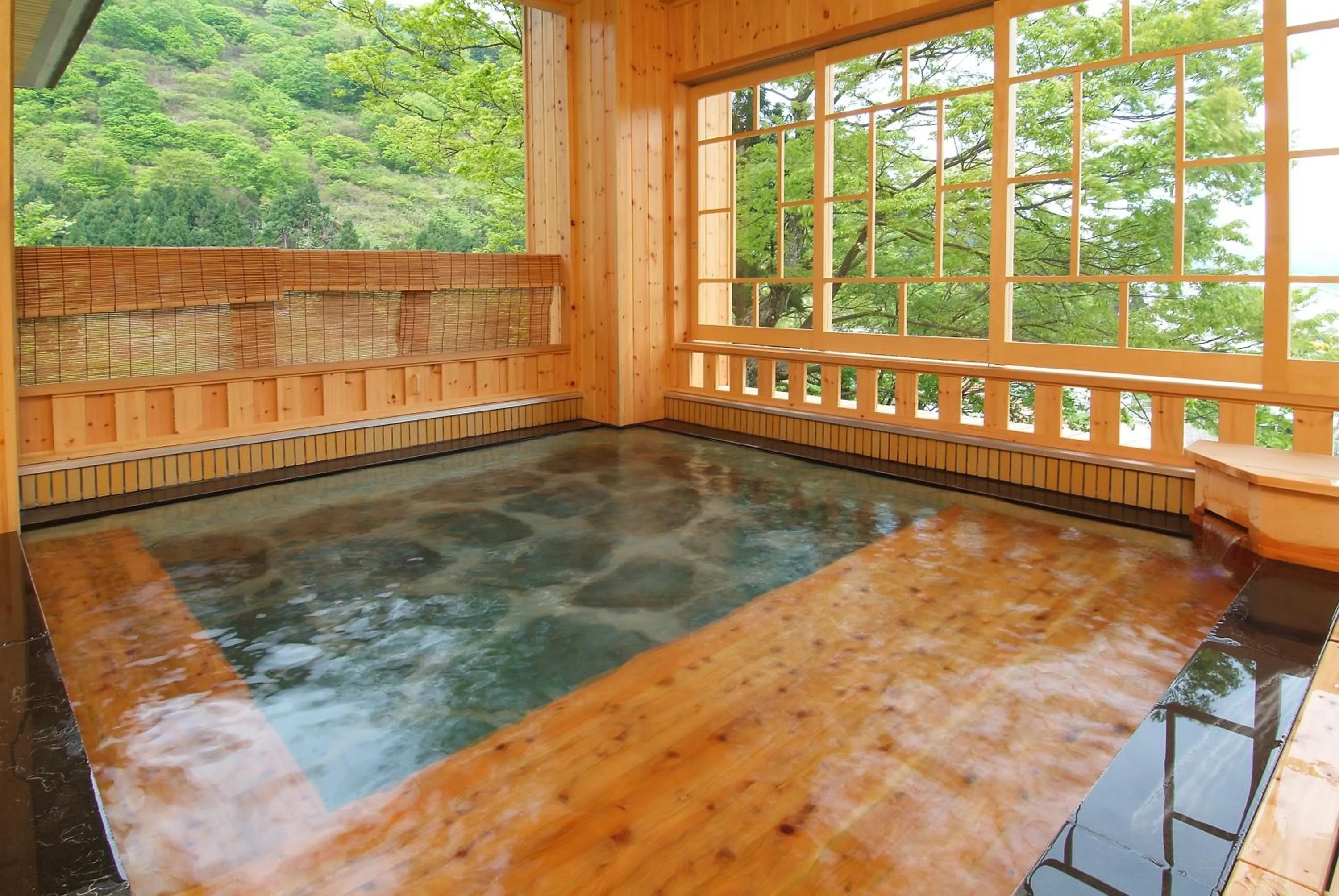 Hot Spring Bath in Takahan