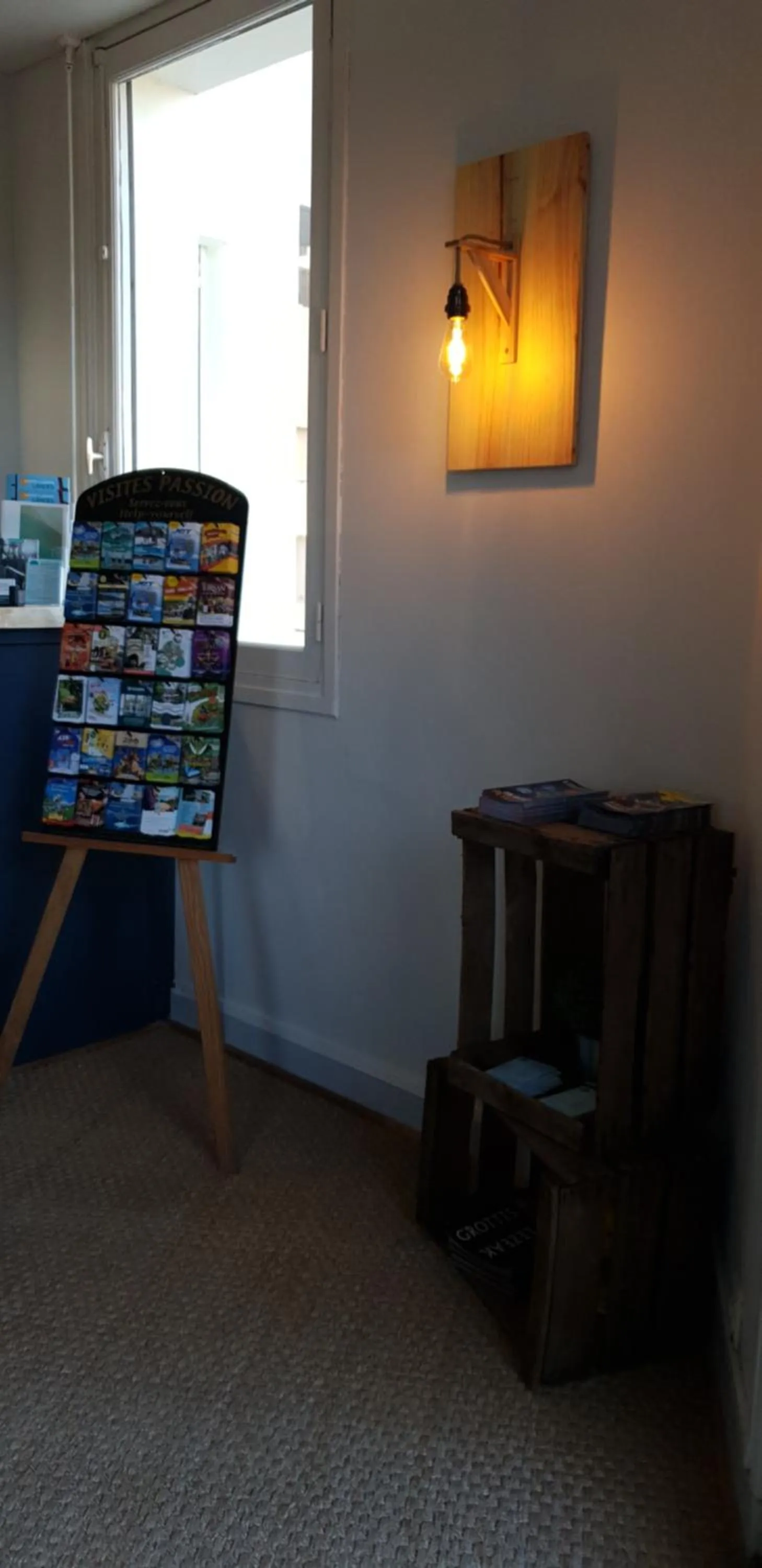 Decorative detail in Hôtel La Baïne