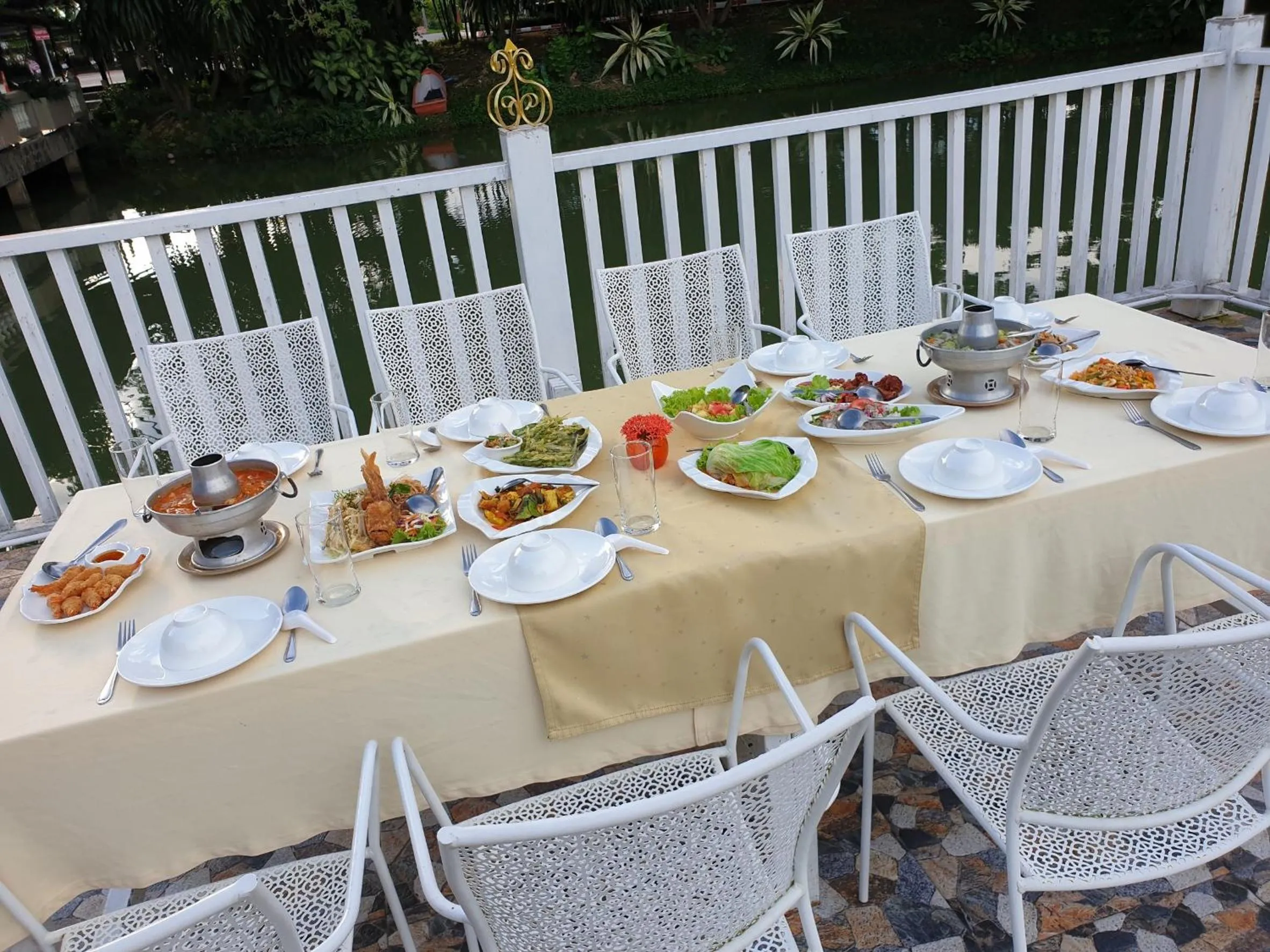 Lunch in Kong Garden View Resort Chiang Rai