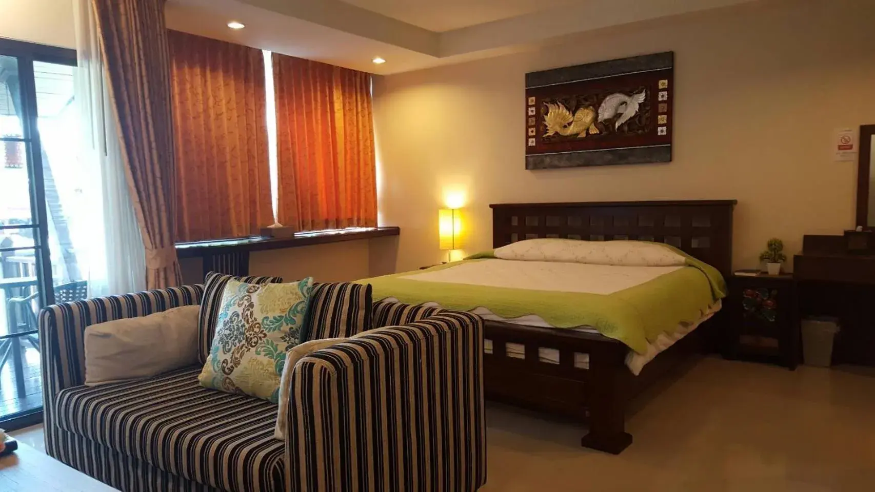 Bed in Kong Garden View Resort Chiang Rai Bed in Kong Garden View Resort Chiang Rai