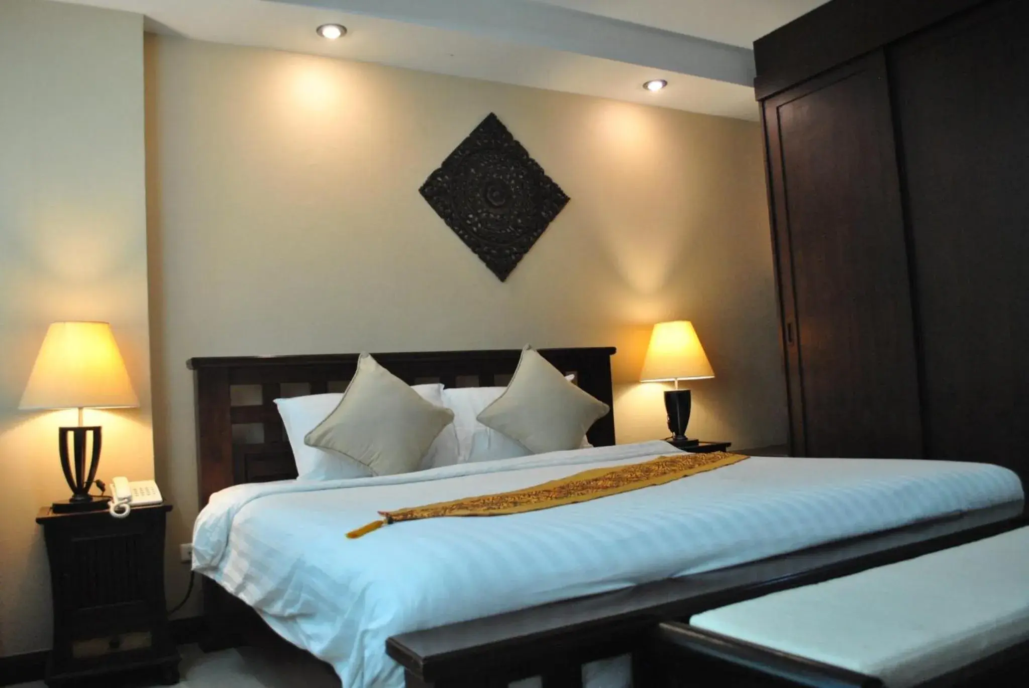 Bed in Kong Garden View Resort Chiang Rai Bed in Kong Garden View Resort Chiang Rai