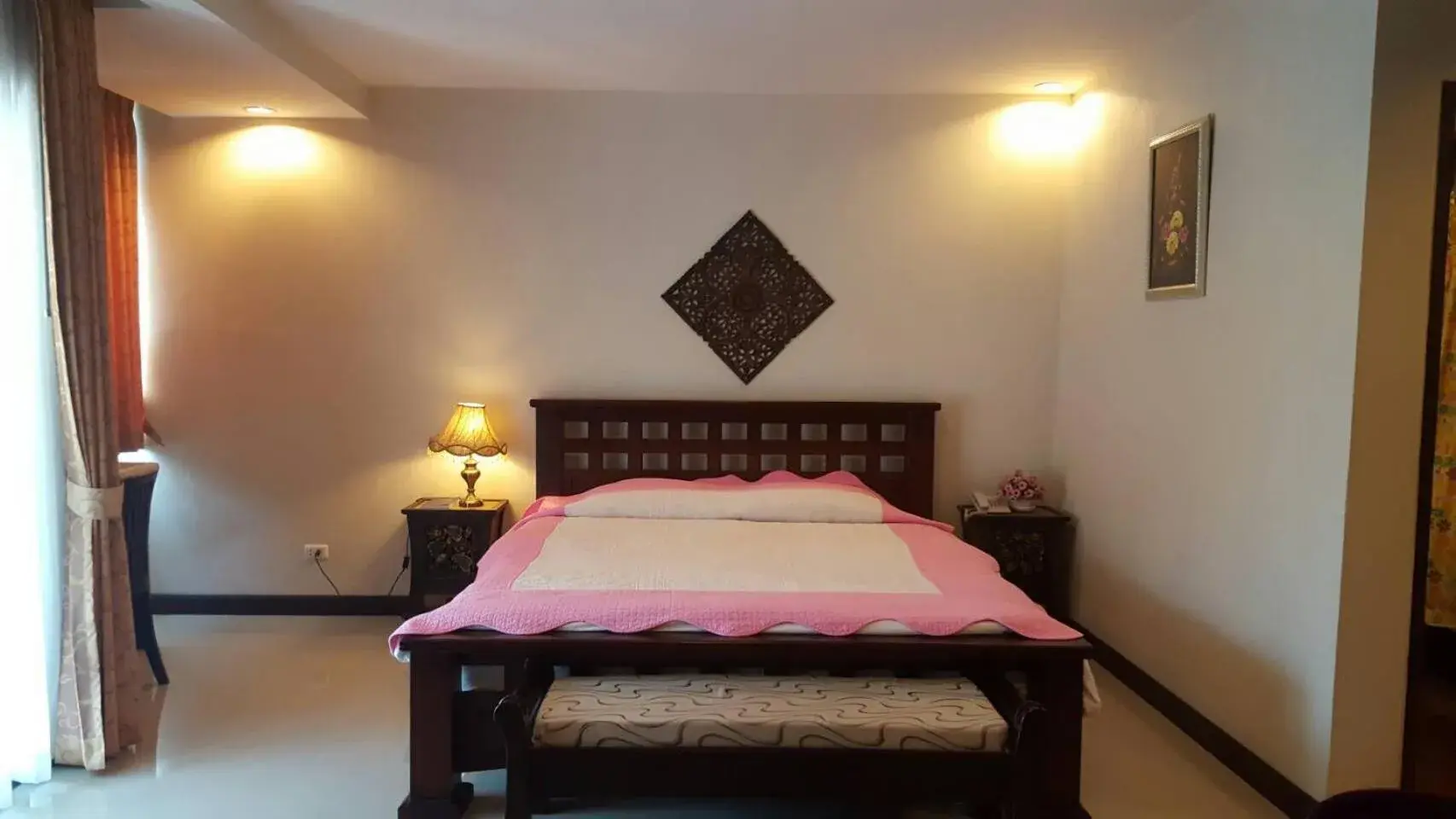 Bed in Kong Garden View Resort Chiang Rai Bed in Kong Garden View Resort Chiang Rai