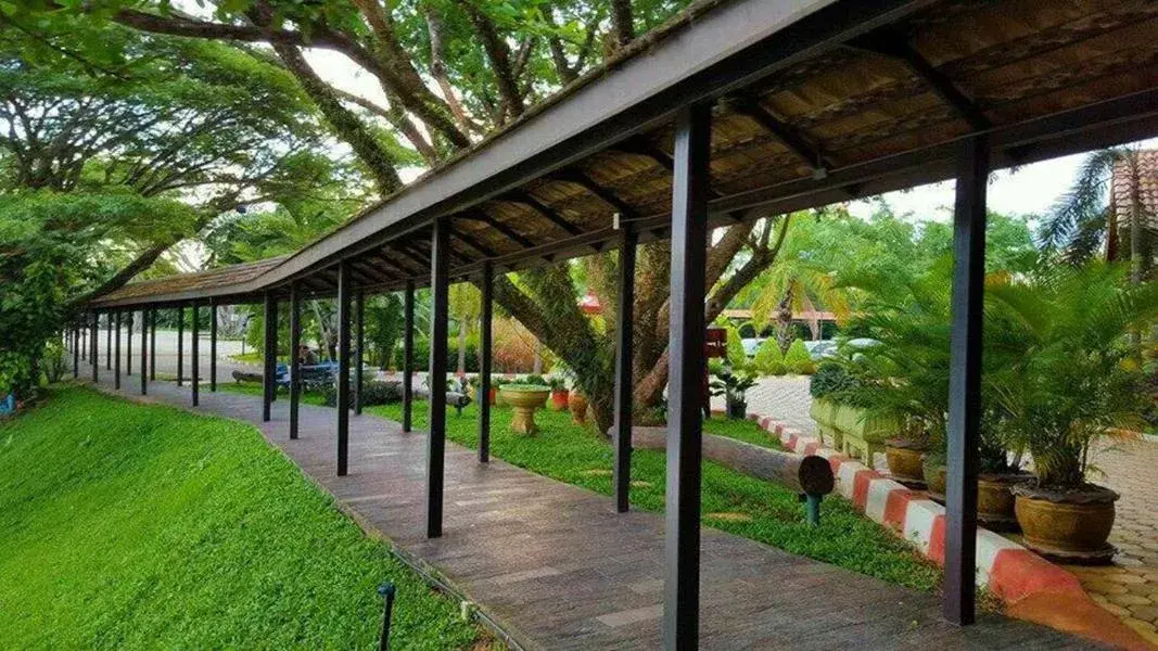 Garden in Kong Garden View Resort Chiang Rai Garden in Kong Garden View Resort Chiang Rai