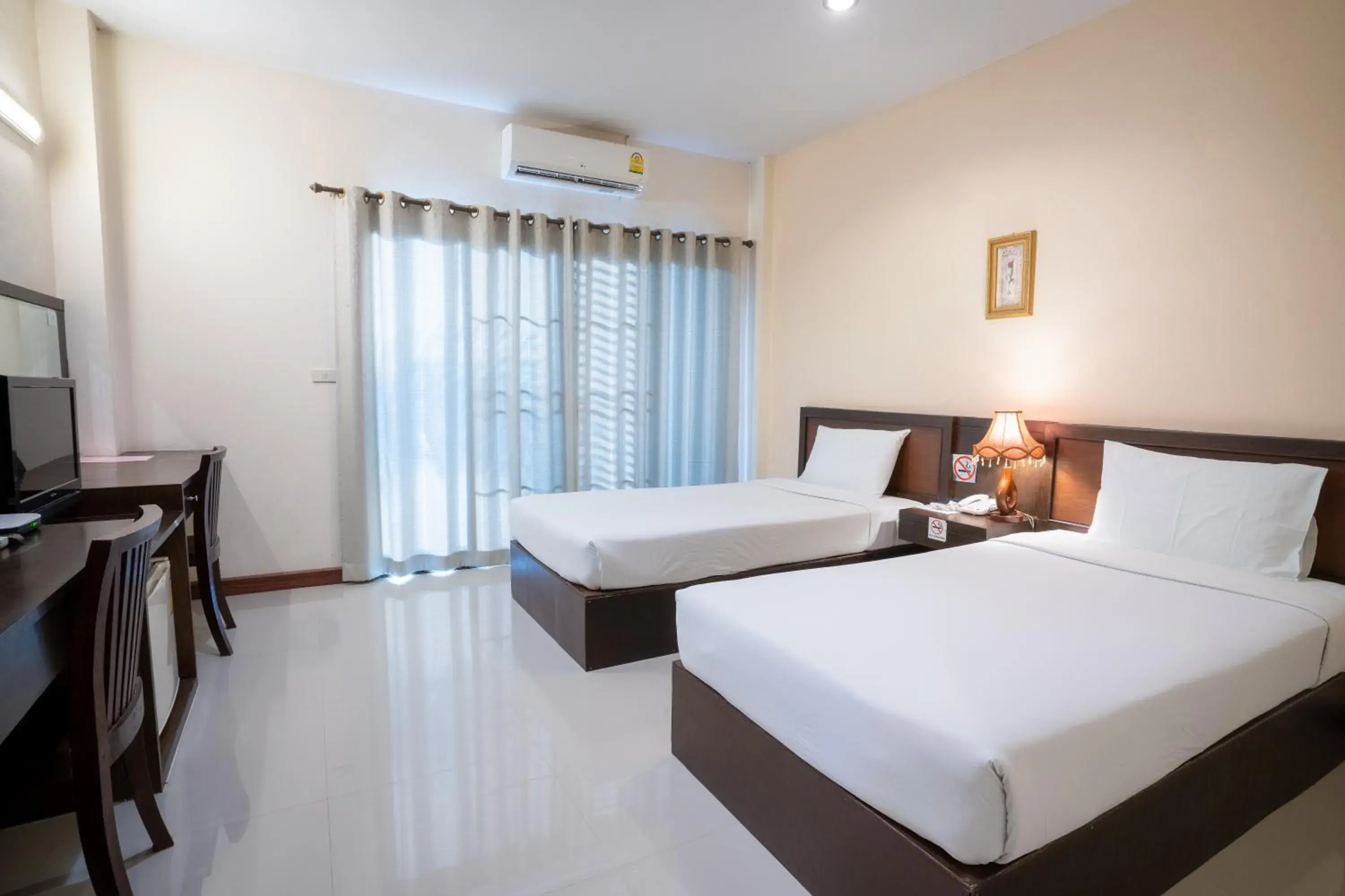 Bed in Kong Garden View Resort Chiang Rai Bed in Kong Garden View Resort Chiang Rai