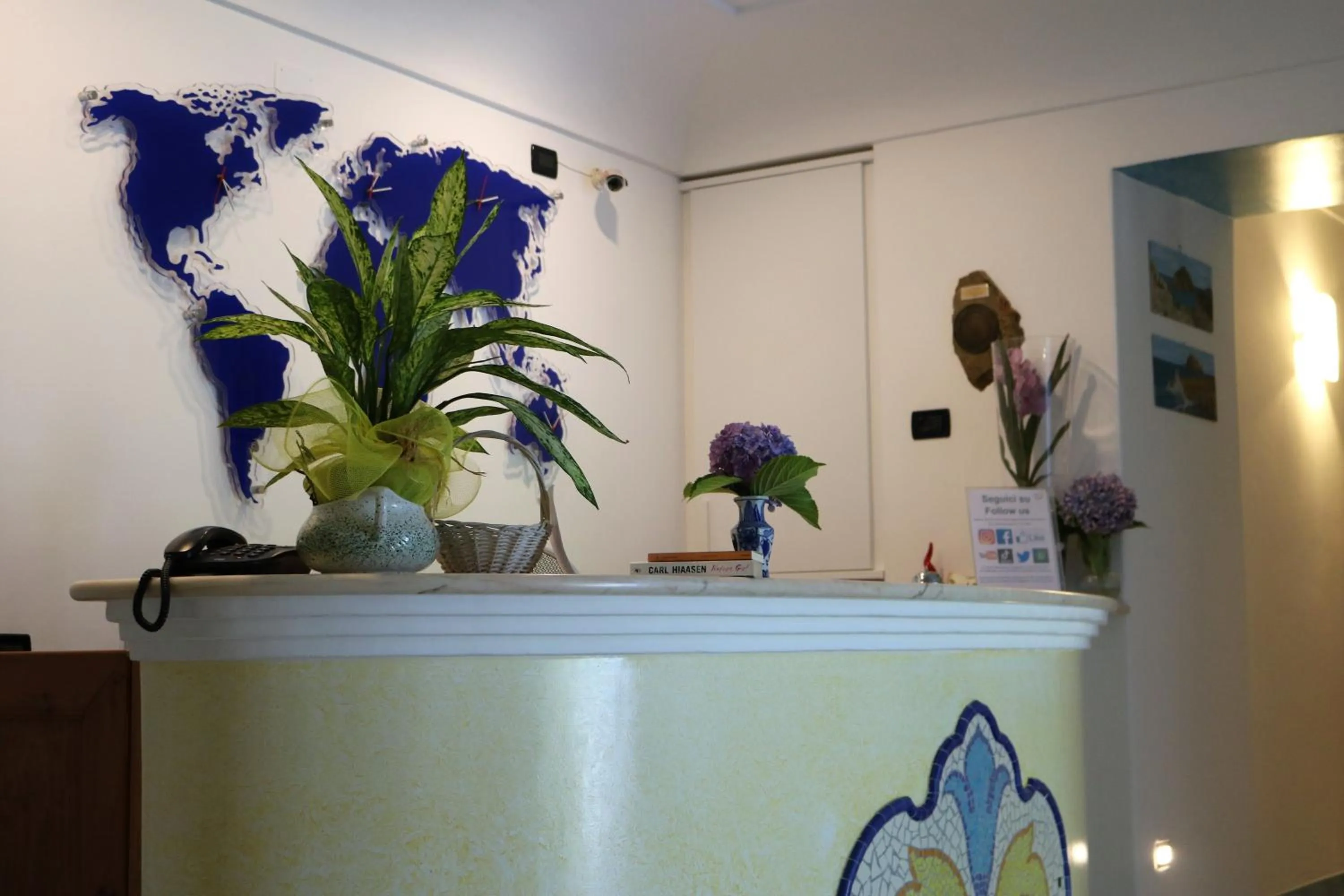 Lobby or reception in Hotel Da Maria