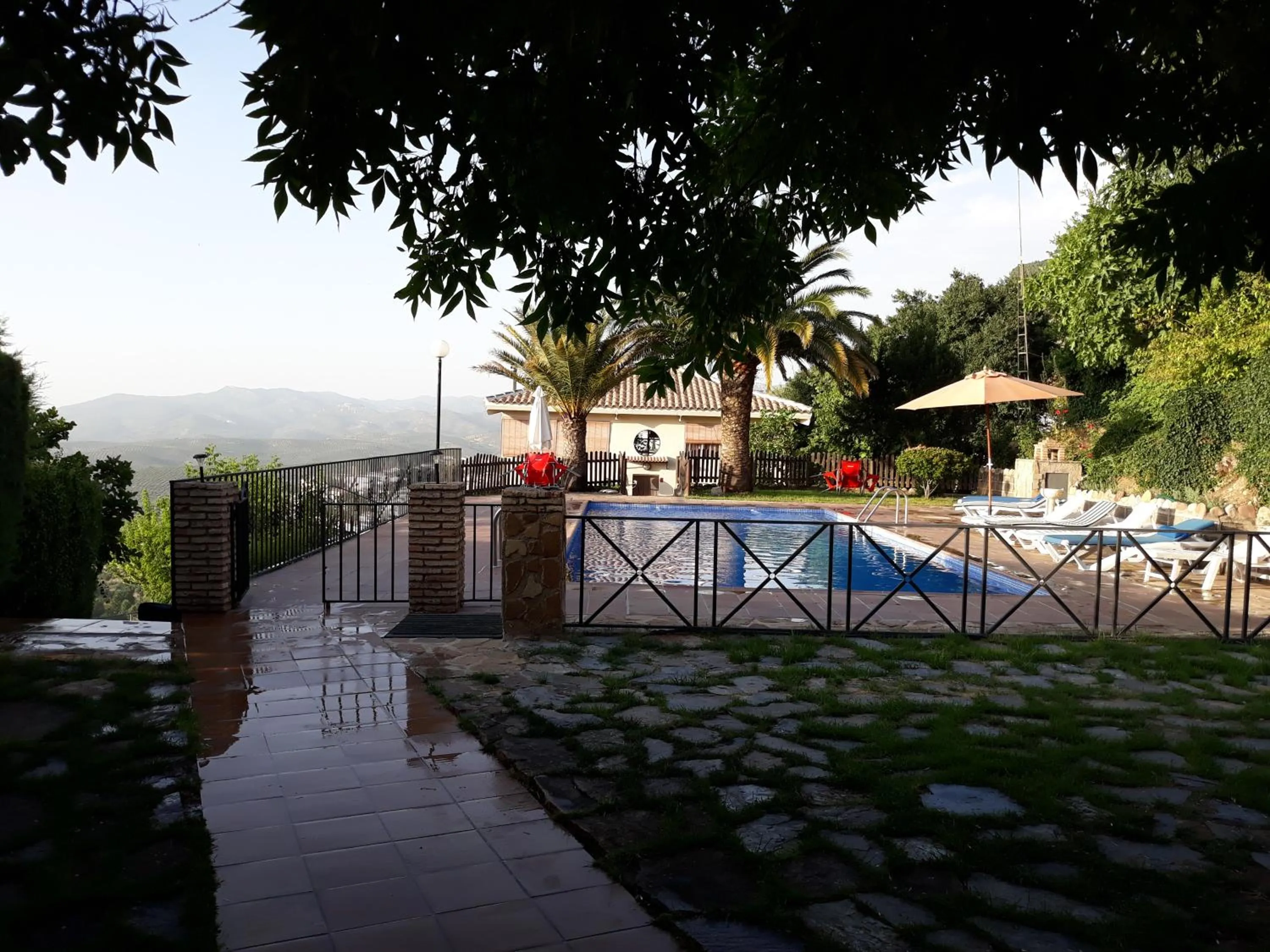 Swimming pool in Villa SABENA
