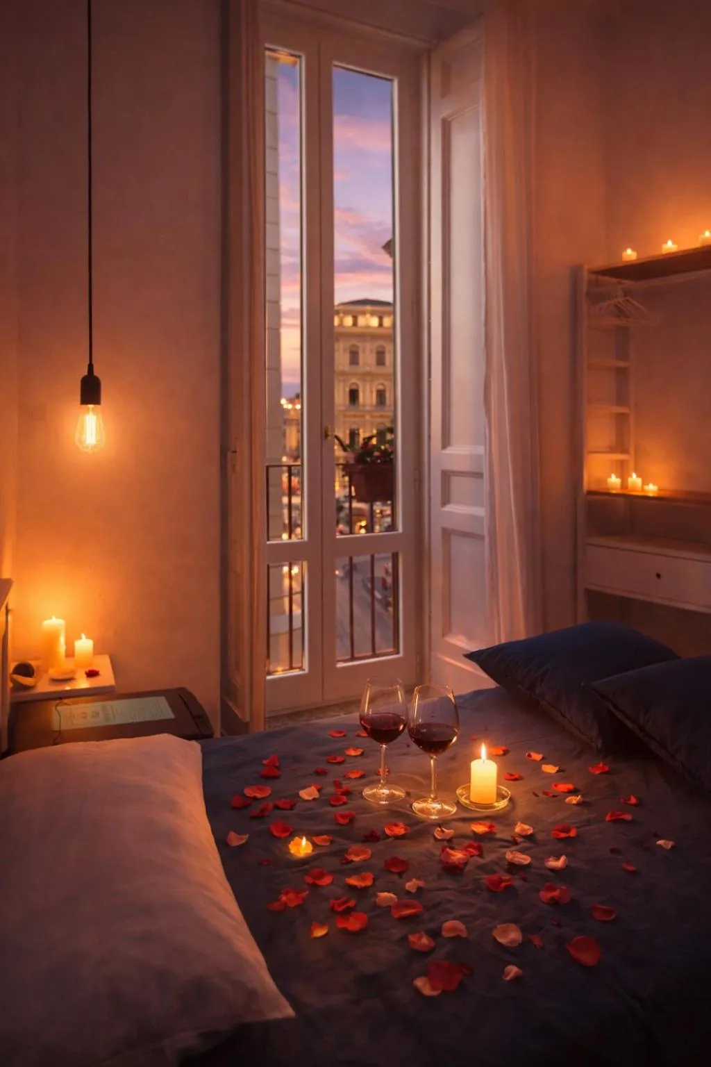 Bedroom, Bed in B&B Monserrato