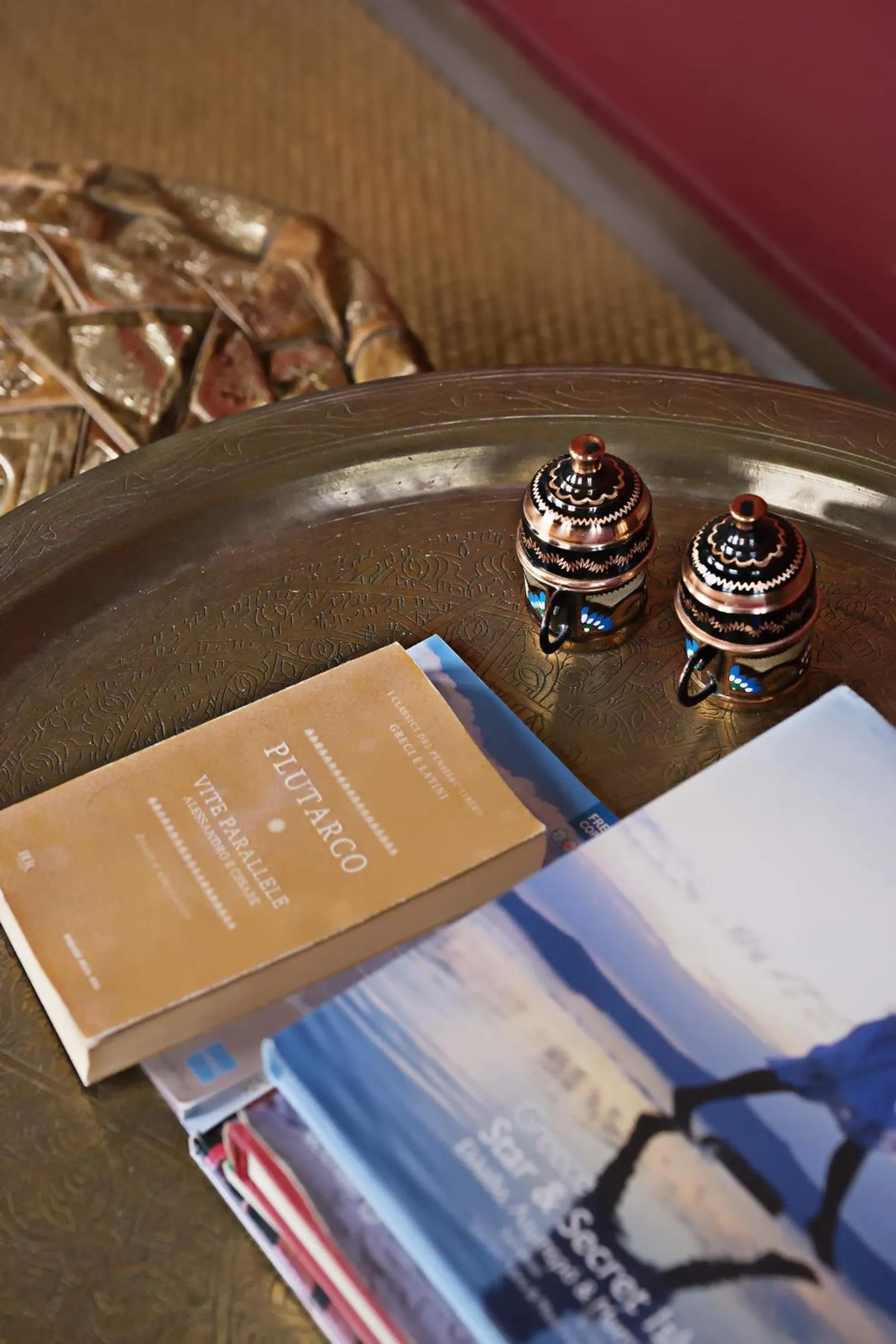 Decorative detail in Alcanea Boutique Hotel