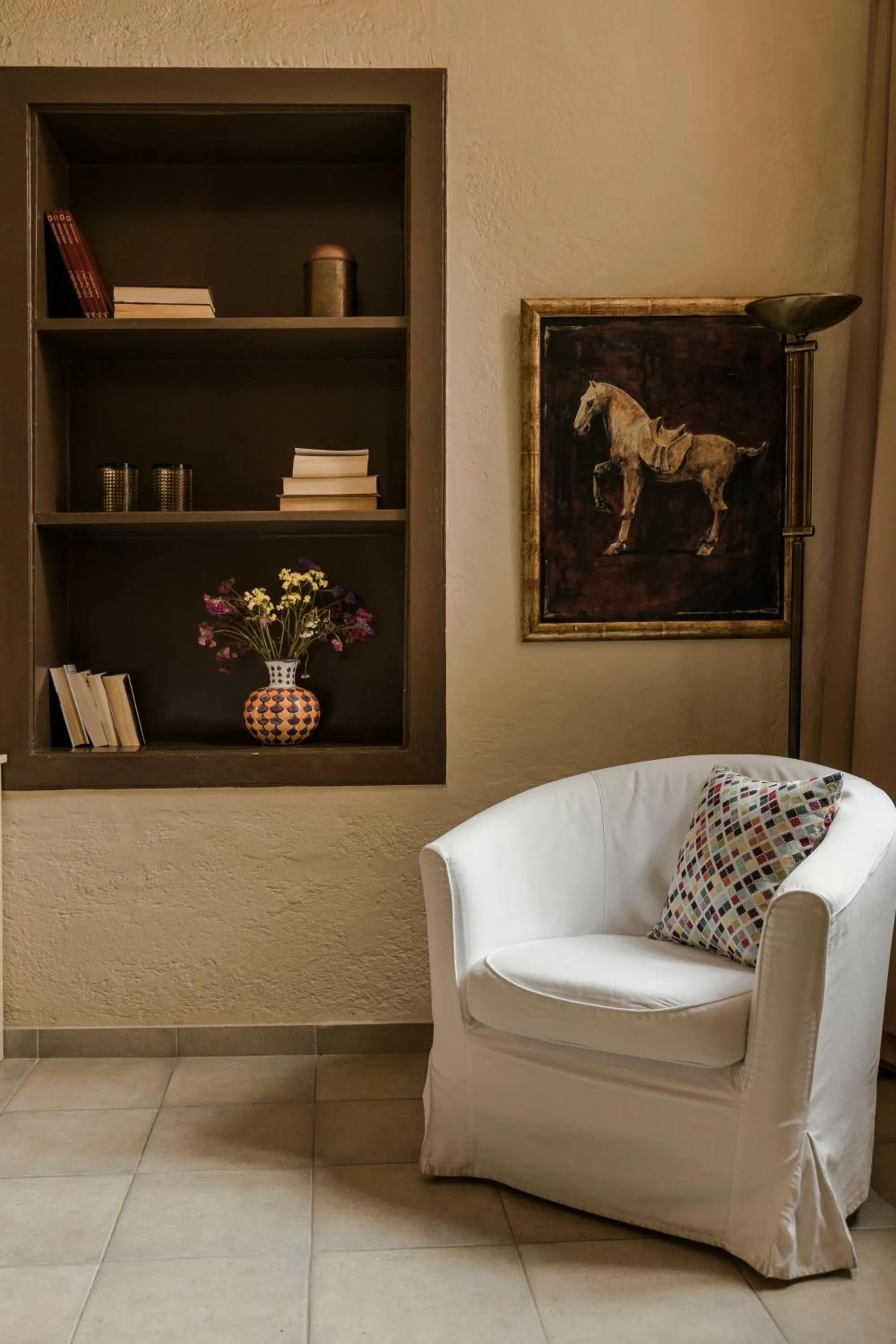 Decorative detail in Alcanea Boutique Hotel