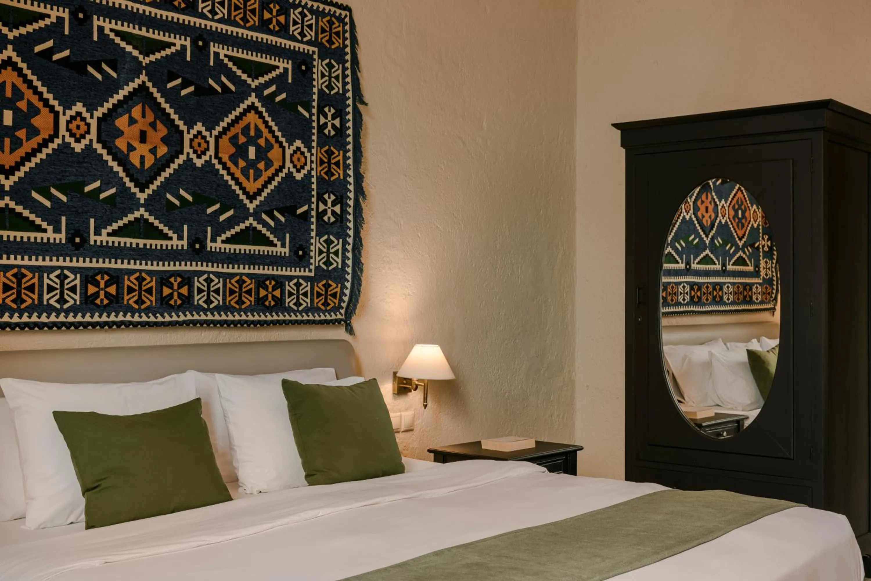 Bed in Alcanea Boutique Hotel