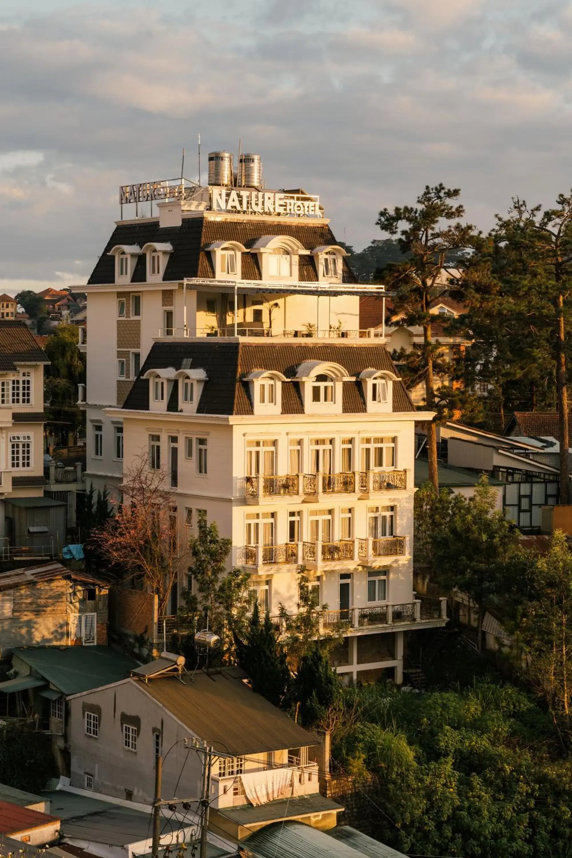 Property building in NATURE Garden Hotel Dalat Property building in NATURE Garden Hotel Dalat