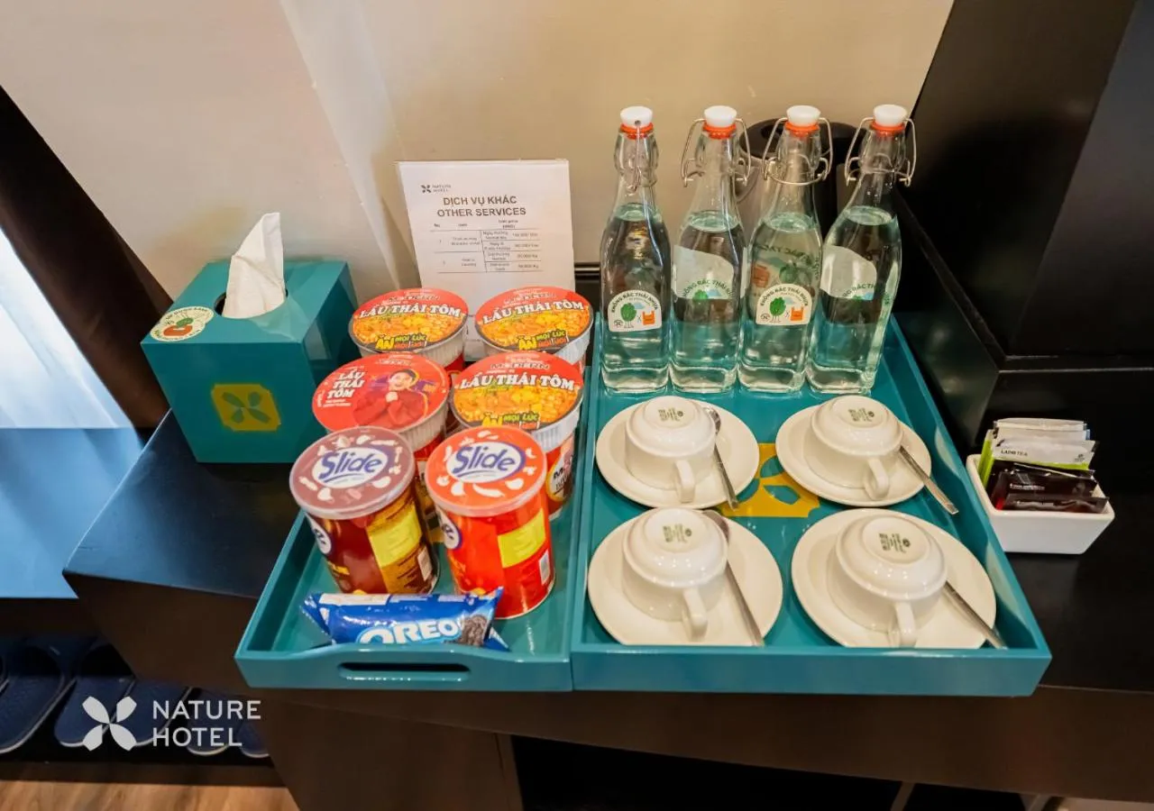 Food and drinks in Nature Hotel - Luong The Vinh