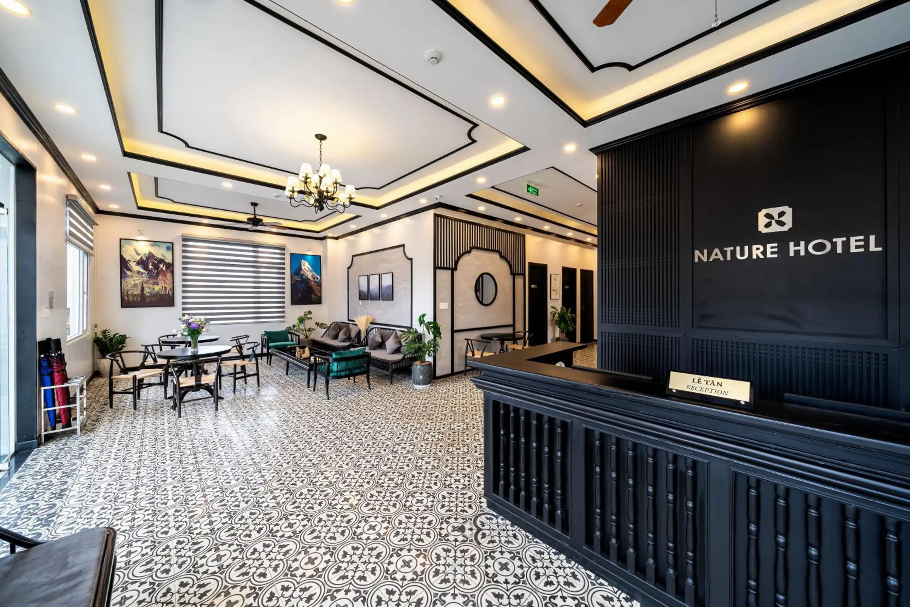 Lobby or reception in NATURE Garden Hotel Dalat Lobby or reception in NATURE Garden Hotel Dalat