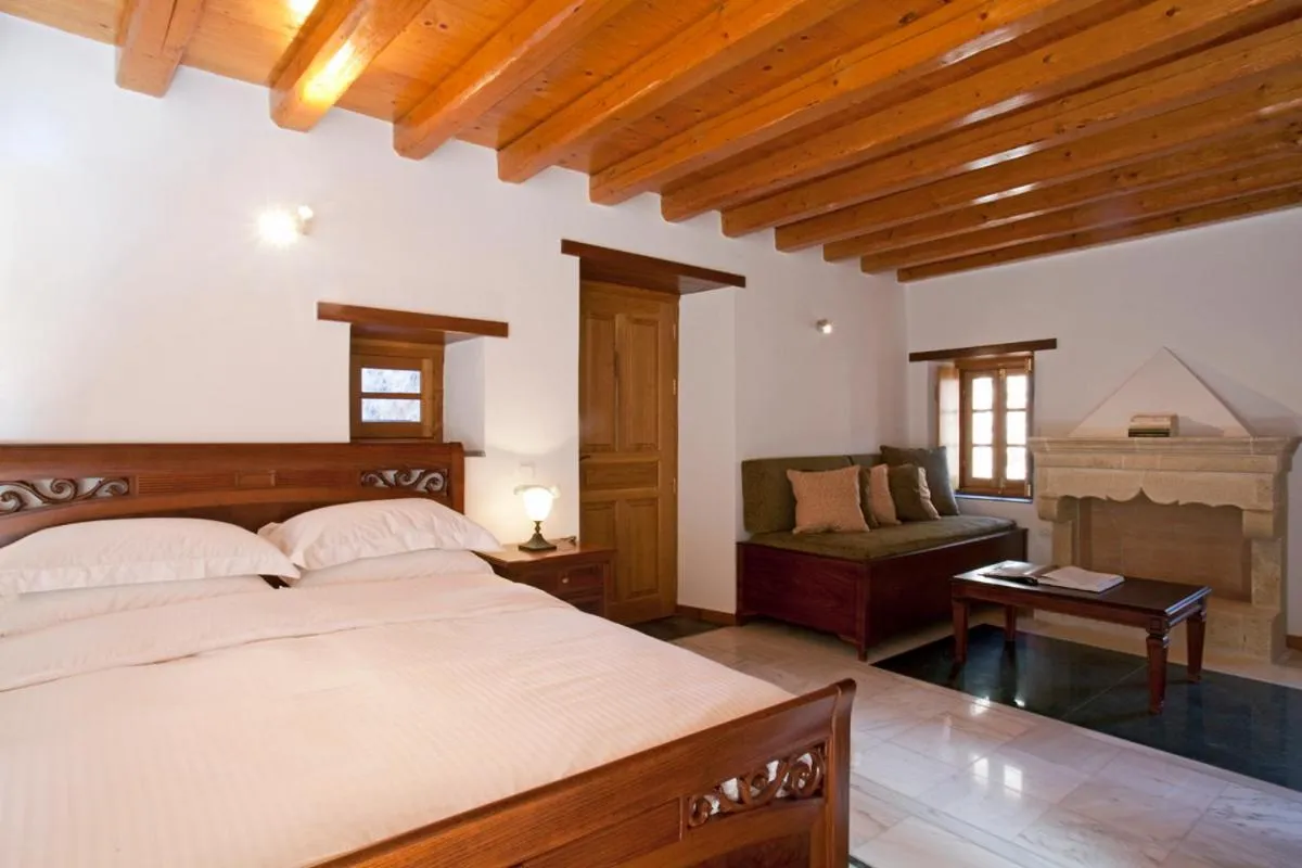 Bed in Likinia Hotel