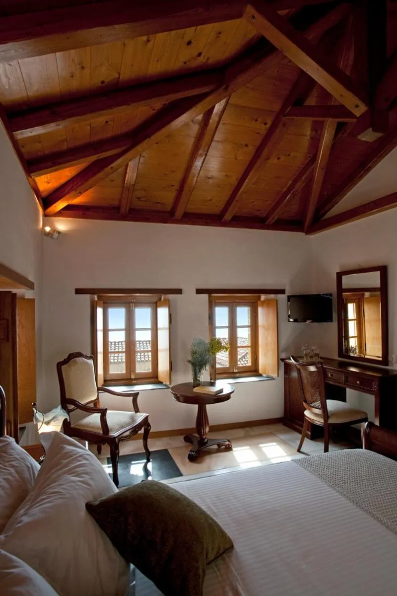 Bed in Likinia Hotel