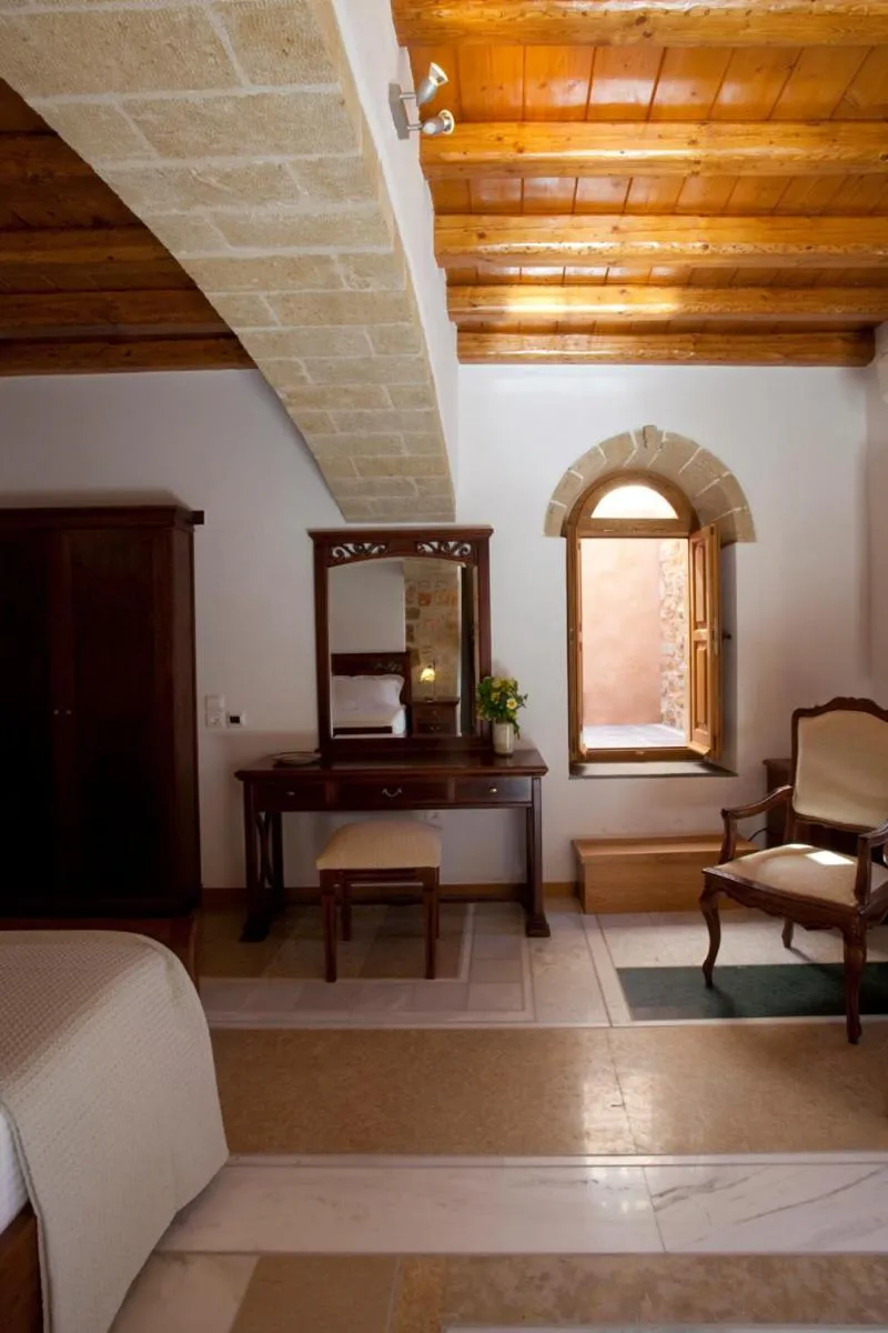 Bed in Likinia Hotel