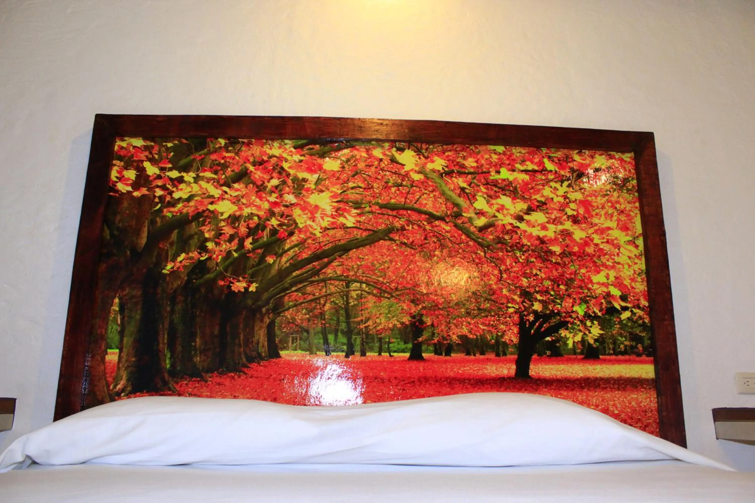 Bed in Hotel Atzalan