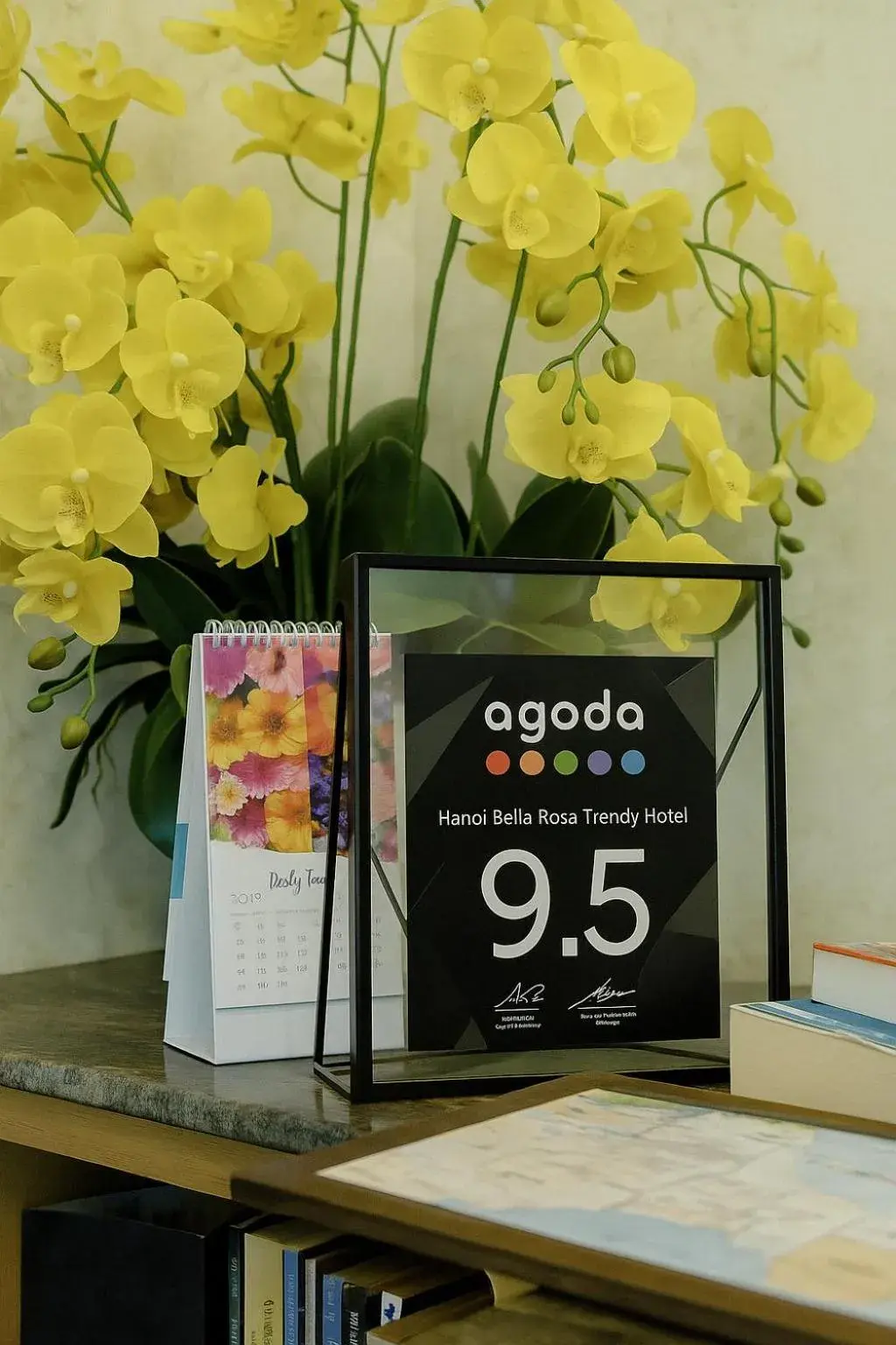 Lobby or reception in Bella Rosa Trendy Hotel & Spa Lobby or reception in Bella Rosa Trendy Hotel & Spa