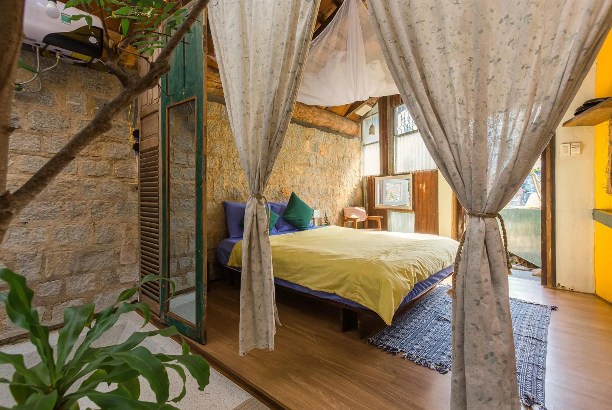 Bed in The Kadupul Homecation